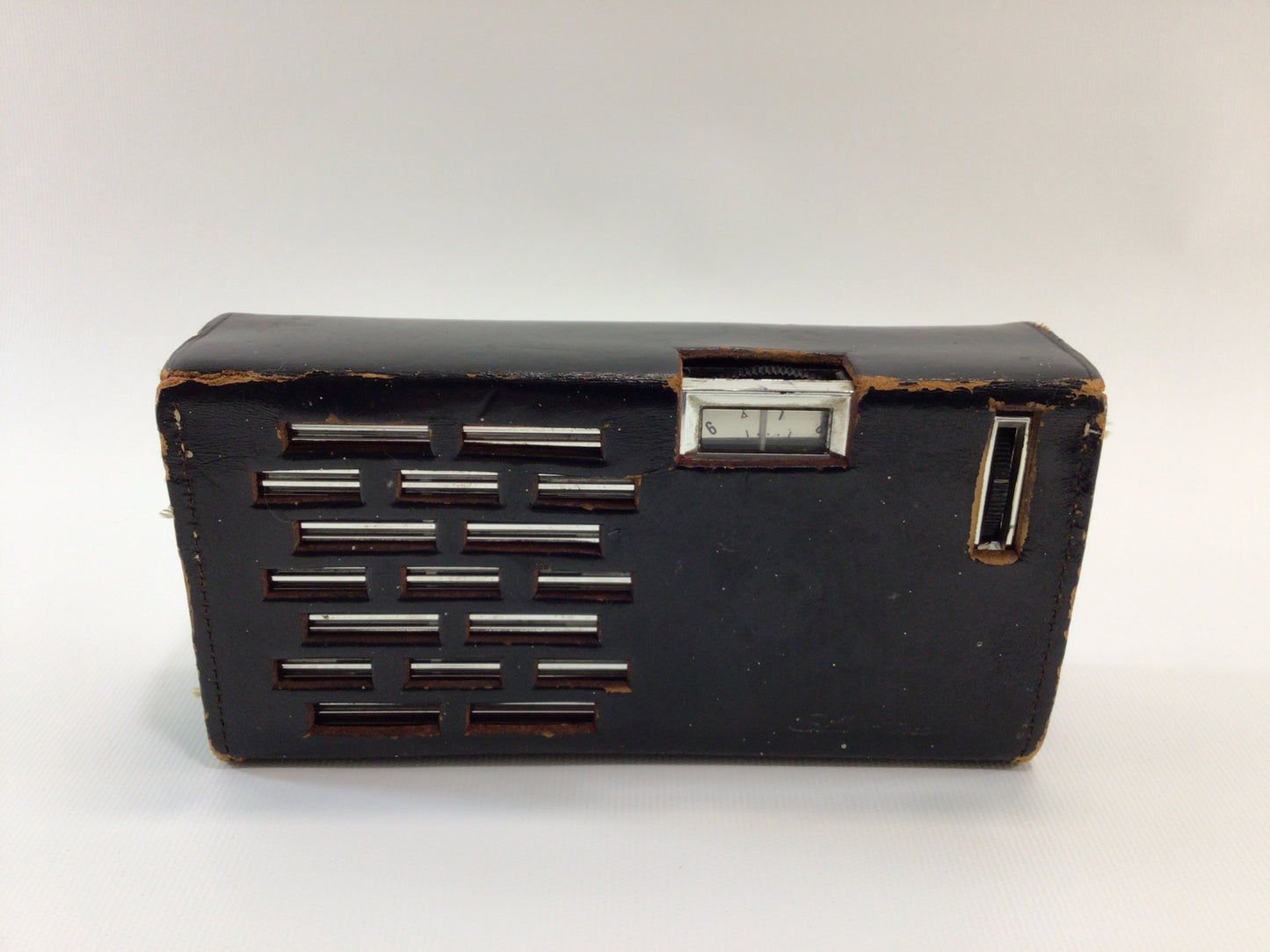 Vintage 6 Transistor Pocket MW Radio Sears Roebuck Silvertone Model 214 Analog Audio Electronics - Nonworking Parts Repair Display