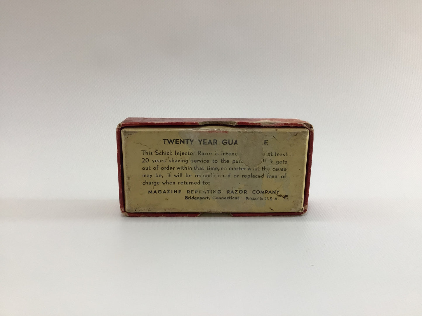 Schick Injector Razor Butterscotch Bakelite Handle Mid Century 1940's Shaving Collectible