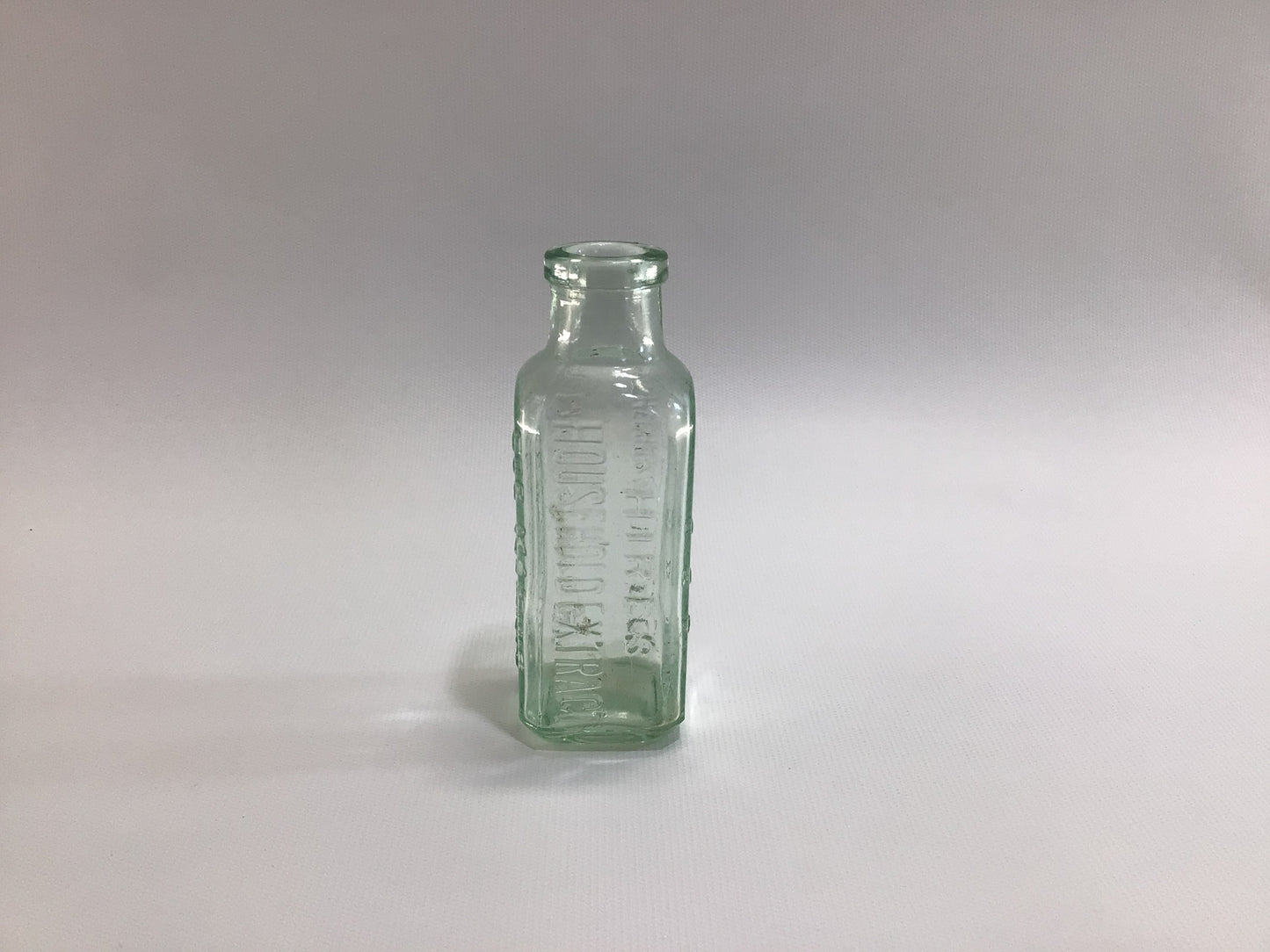 Soda Water Extract Bottle Hires Root Beer Philadelphia Antique Aqua Green Glass