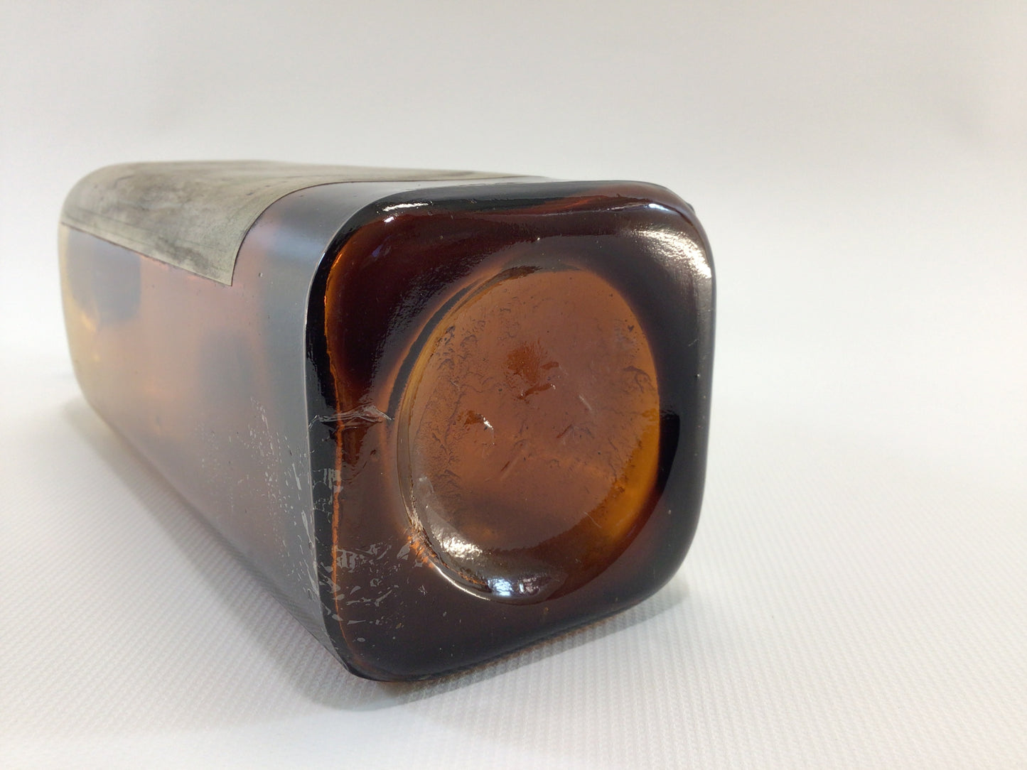 Antique Home Remedies Cork Top Paper Label Bottle Anti-Asthmatic Elixir Eli Lilly Company Indianapolis