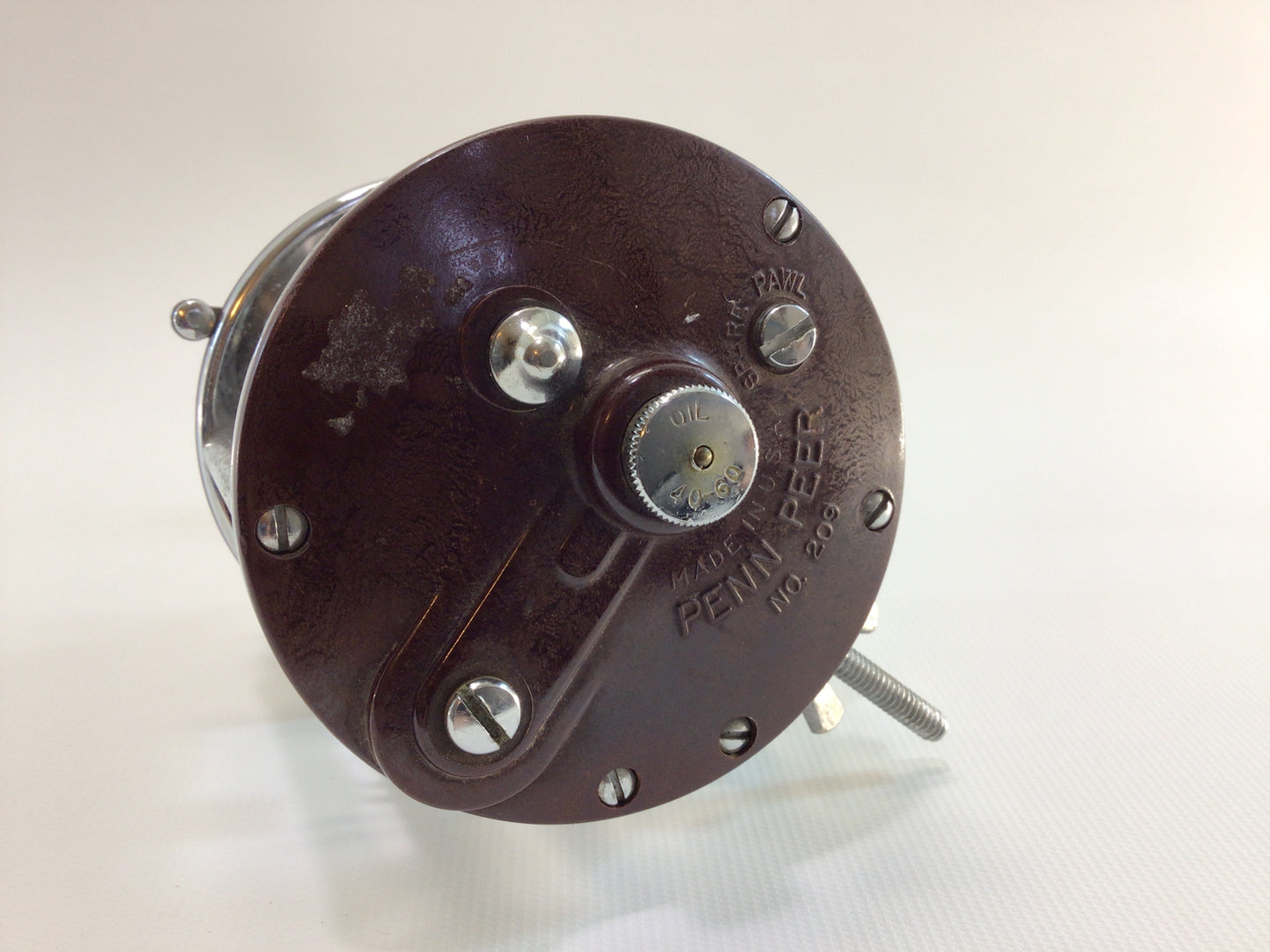Penn Peer Baitcasting Fishing Reel No 209 Vintage Fishing Tackle Outdoor Sporting Equipment