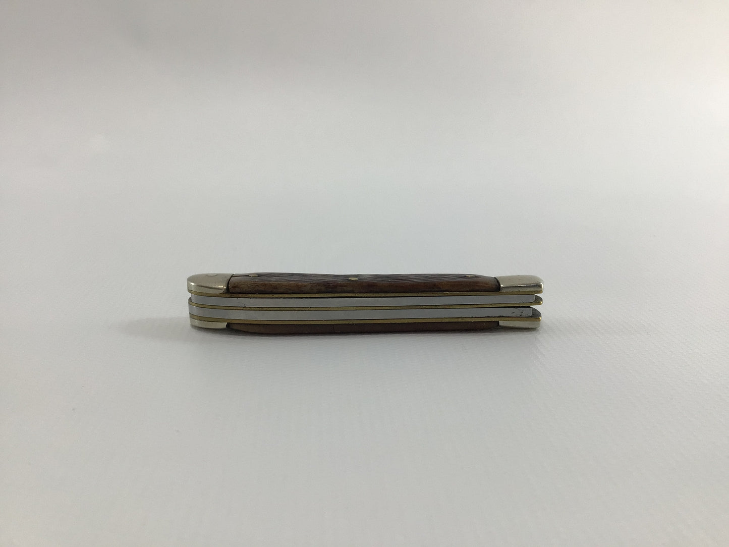 Vintage Pocket Knife Stockman Three Blade Sabre Made In Japan