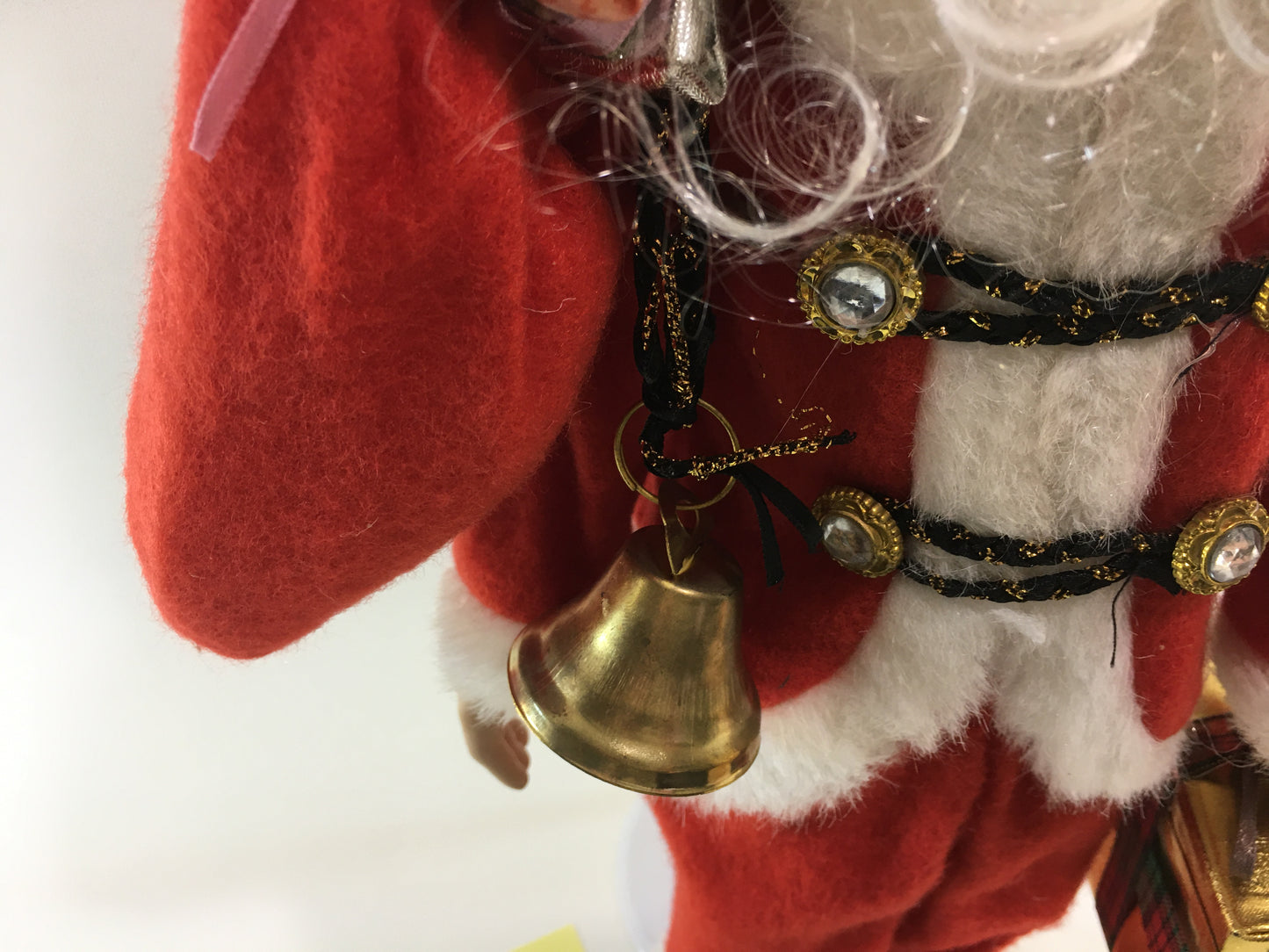Ashley Belle Santa Doll Porcelain Keepsakes Fine Bisque Collectible