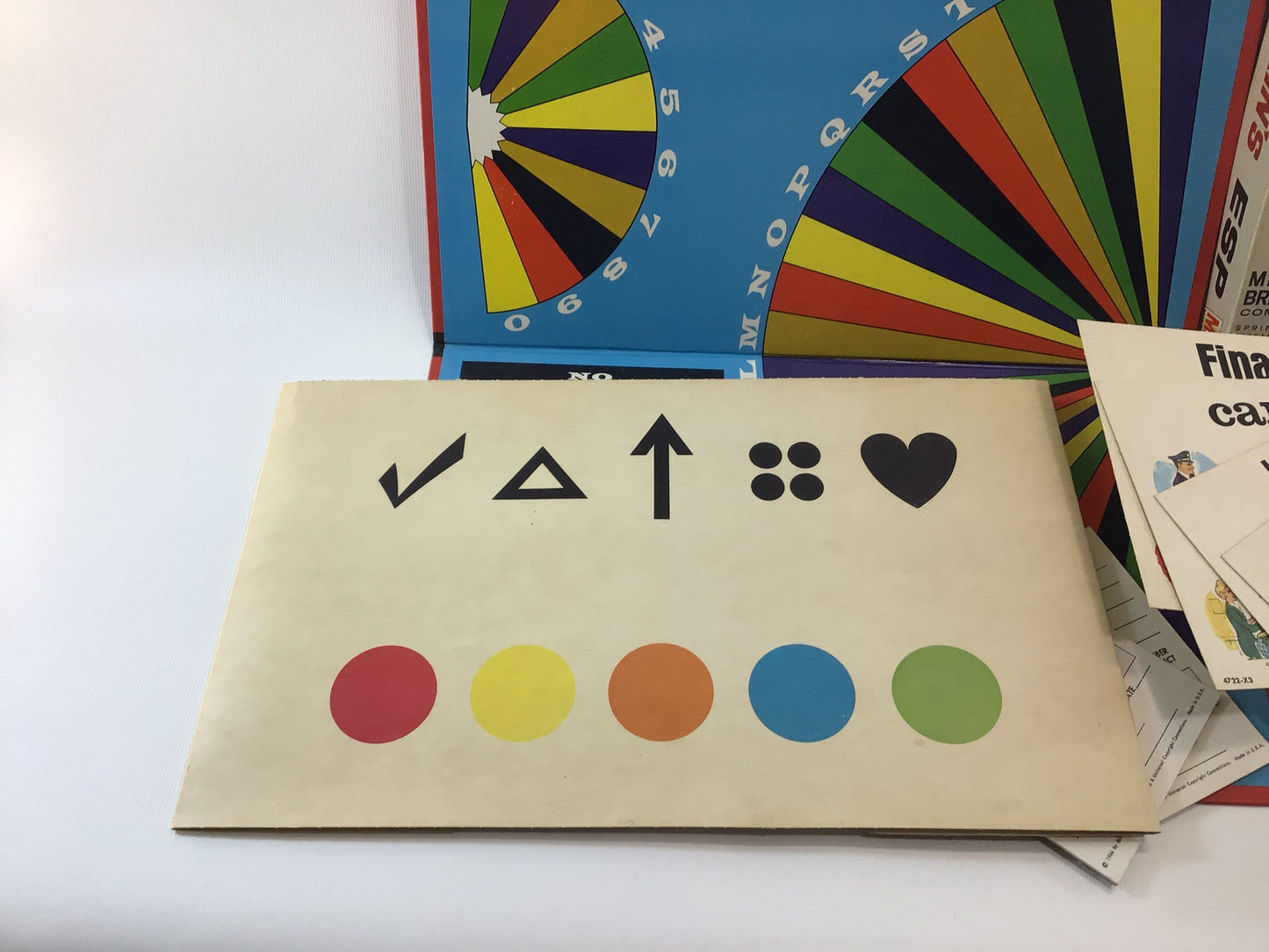 Kreskin's ESP 1966 Milton Bradley Vintage Board Game - Complete