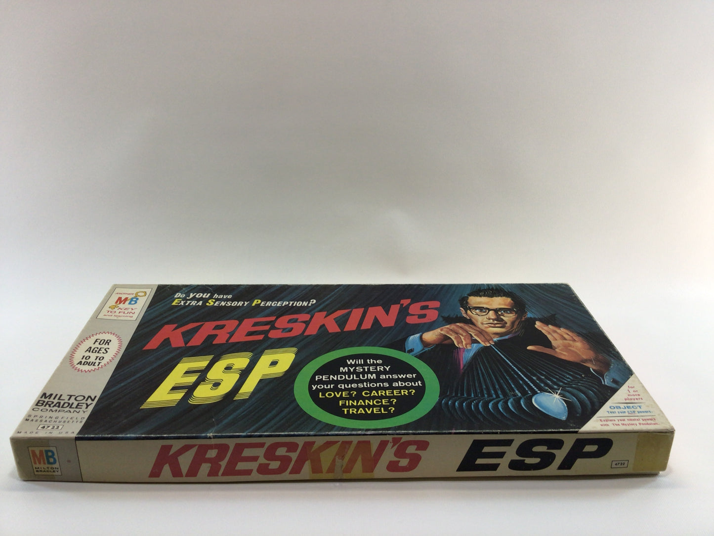 Kreskin's ESP 1966 Milton Bradley Vintage Board Game - Complete