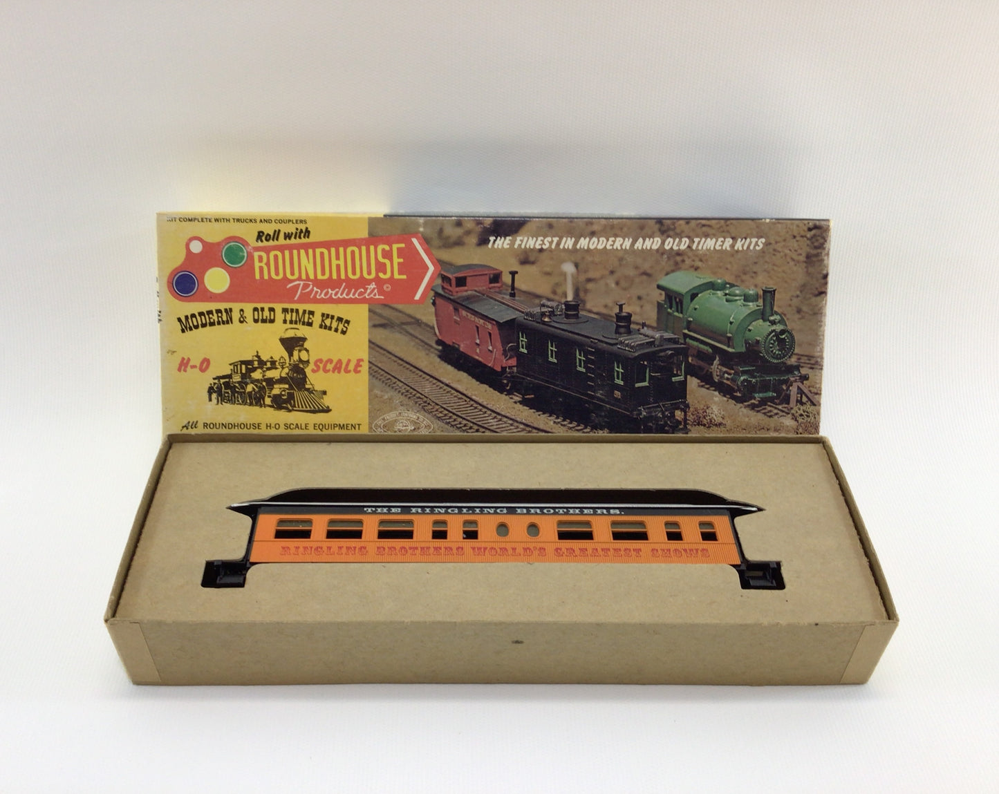 Model Railroad HO Scale 50' Pullman Ringling Brothers Business Car Vintage Roadhouse Products