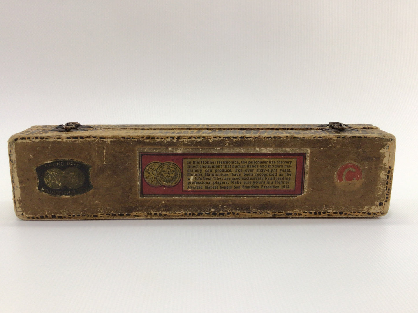 Hohner Goliath Harmonica 48 Reed C No 453 Antique 19th Century Reeded Instrument