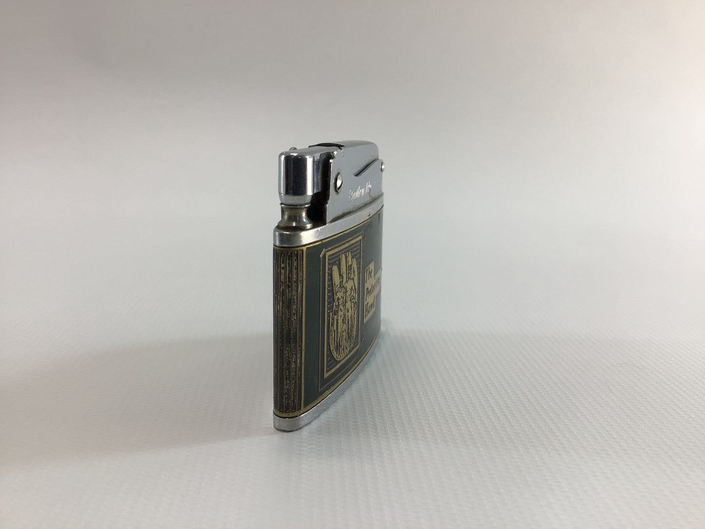 Vintage Brother Lite Advertising Cigarette Lighter 1950s Quality Made in Japan Woodmen Accident and Life Company
