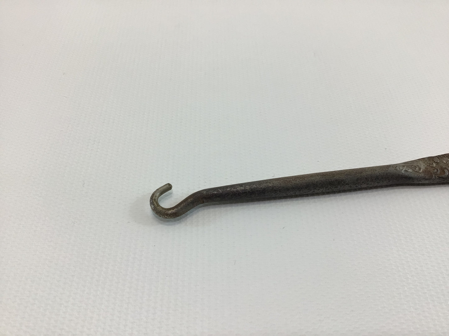 Button Hook N Hirsch Boot and Shoes Antique Advertising Collectible Edwardian Hand Tool Gadget for Shoes Gloves Corsets