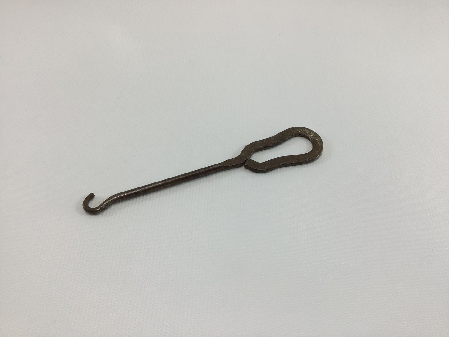 Button Hook Merritt & Tompkins Pontiac Antique Advertising Collectible Edwardian Hand Tool Gadget for Shoes Gloves Corsets