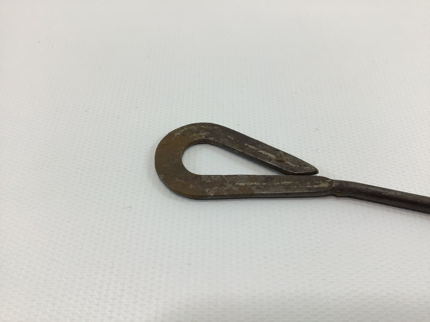 Button Hook Rohr Bros Toledo Ohio Antique Advertising Giveaway Edwardian Hand Tool Gadget for Shoes Gloves Corsets