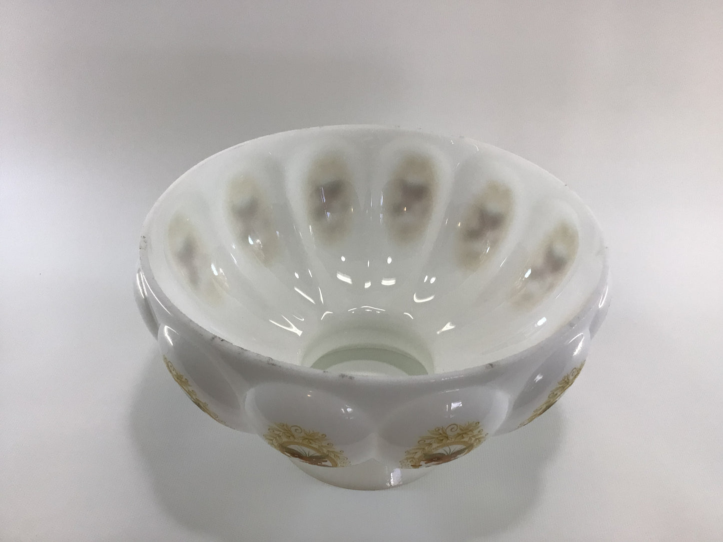 Milk Glass Table Lamp Shade Vintage Replacement Part