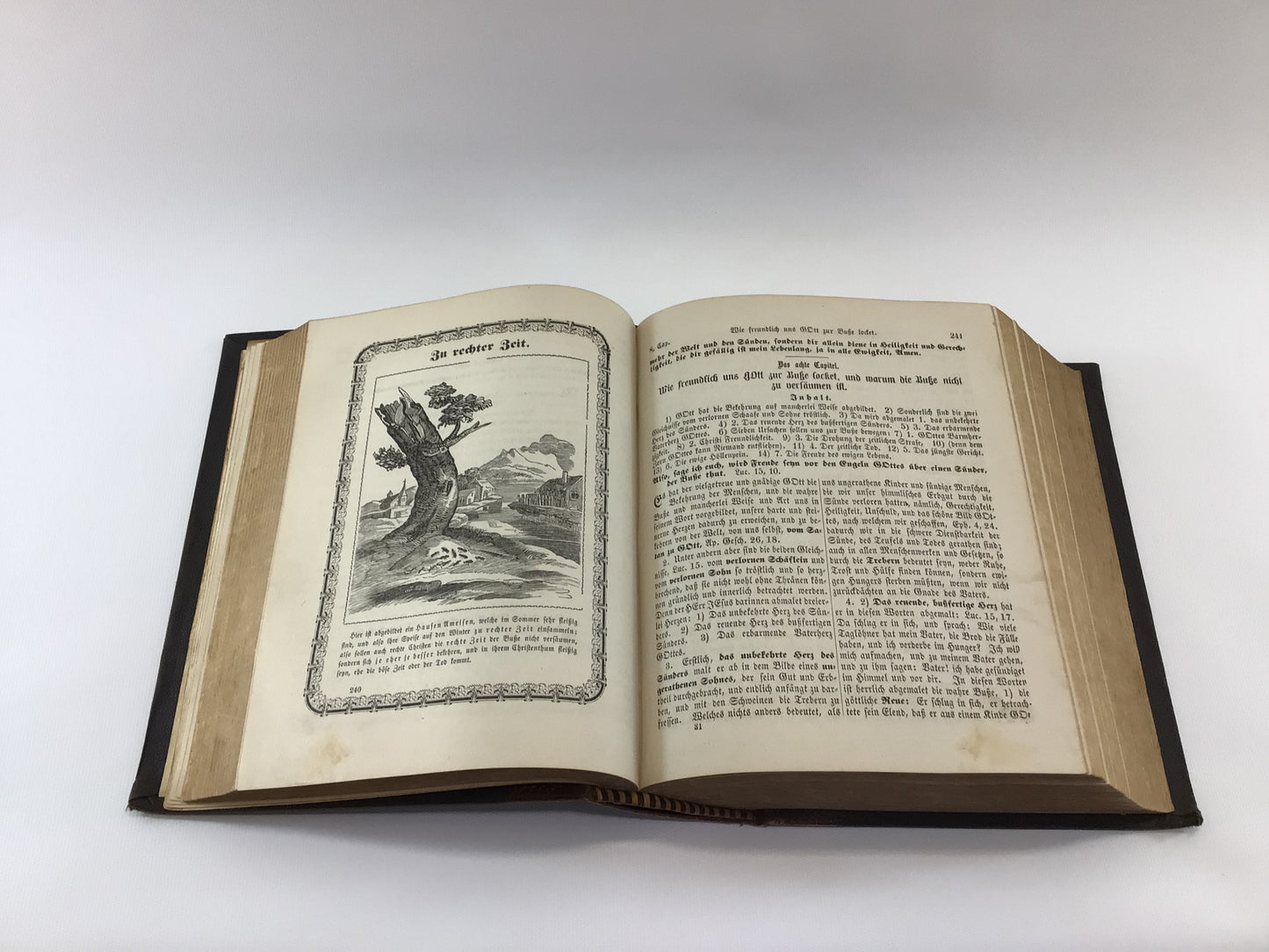 Arndt's Wahres Christenthum True Christianity Antique 19th Century Swiss Germanic Language Rare Book