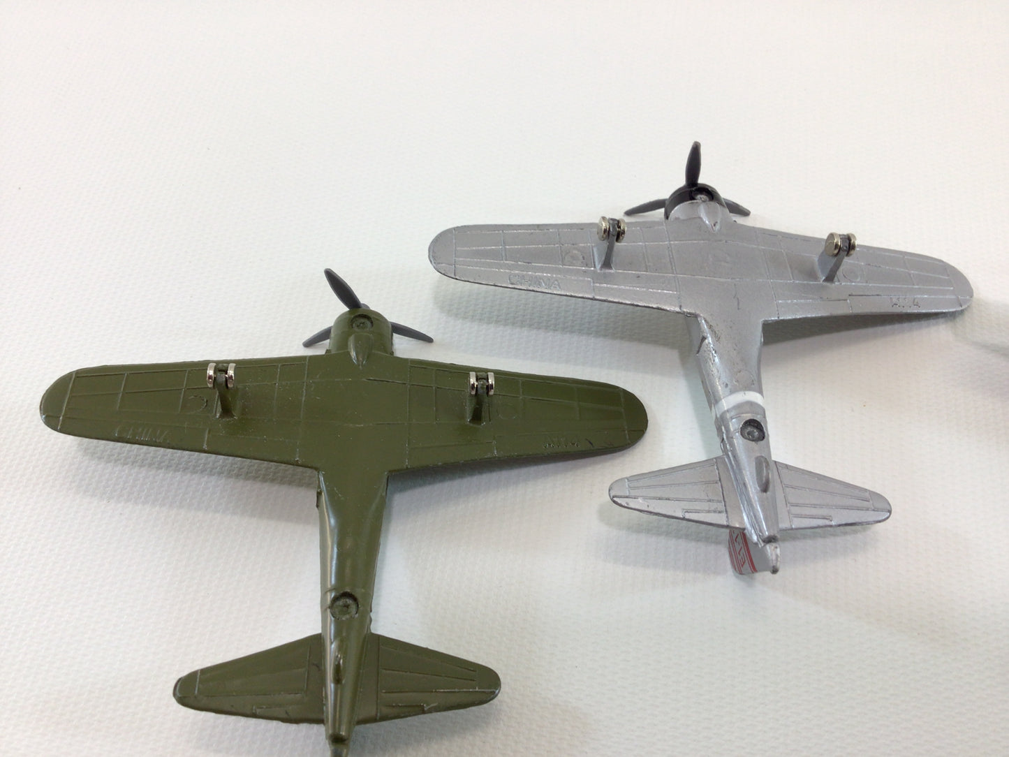 Diecast Toy WWII Military Airplane Lot German and Japanese Fighter Planes