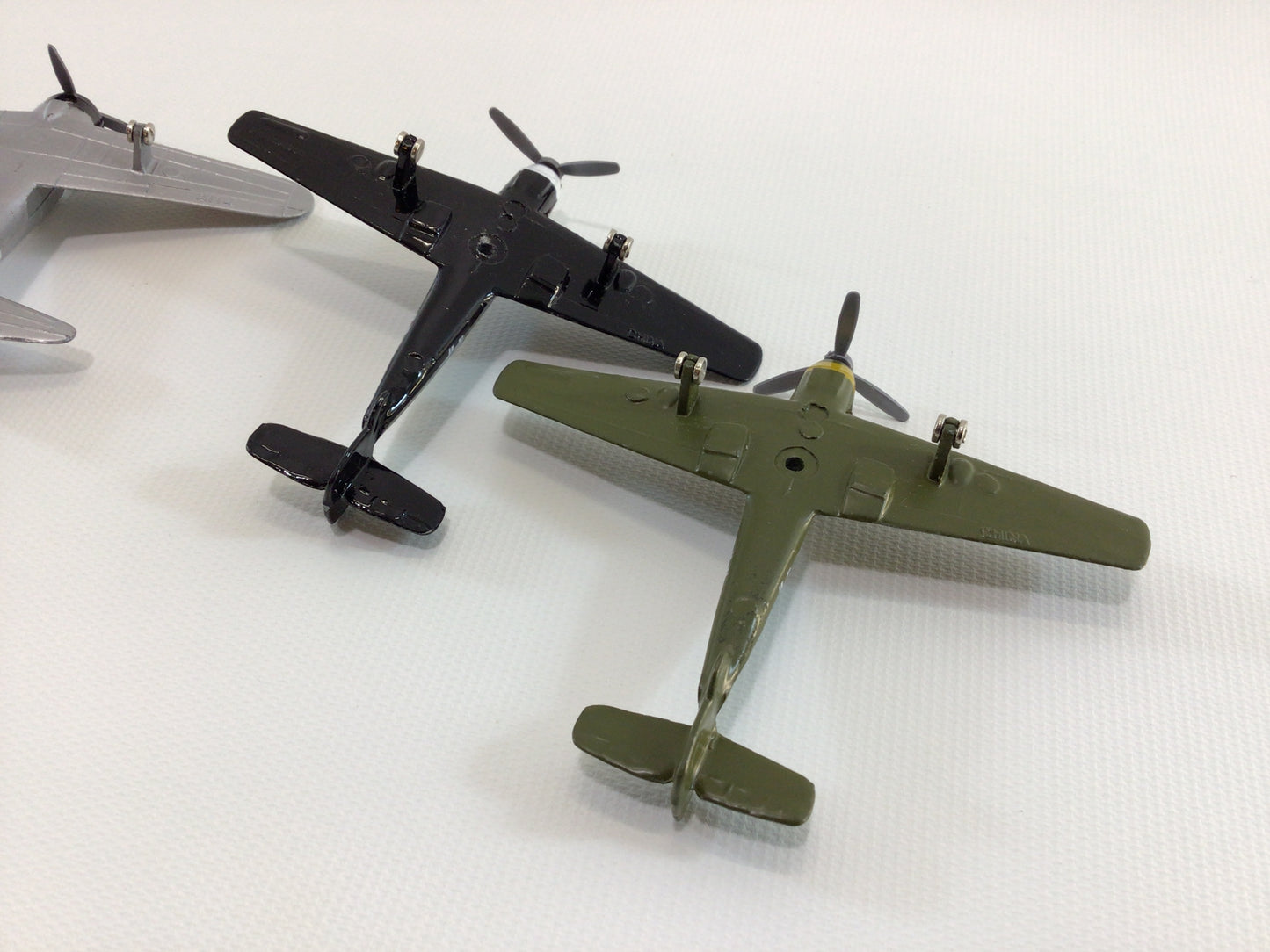 Diecast Toy WWII Military Airplane Lot German and Japanese Fighter Planes