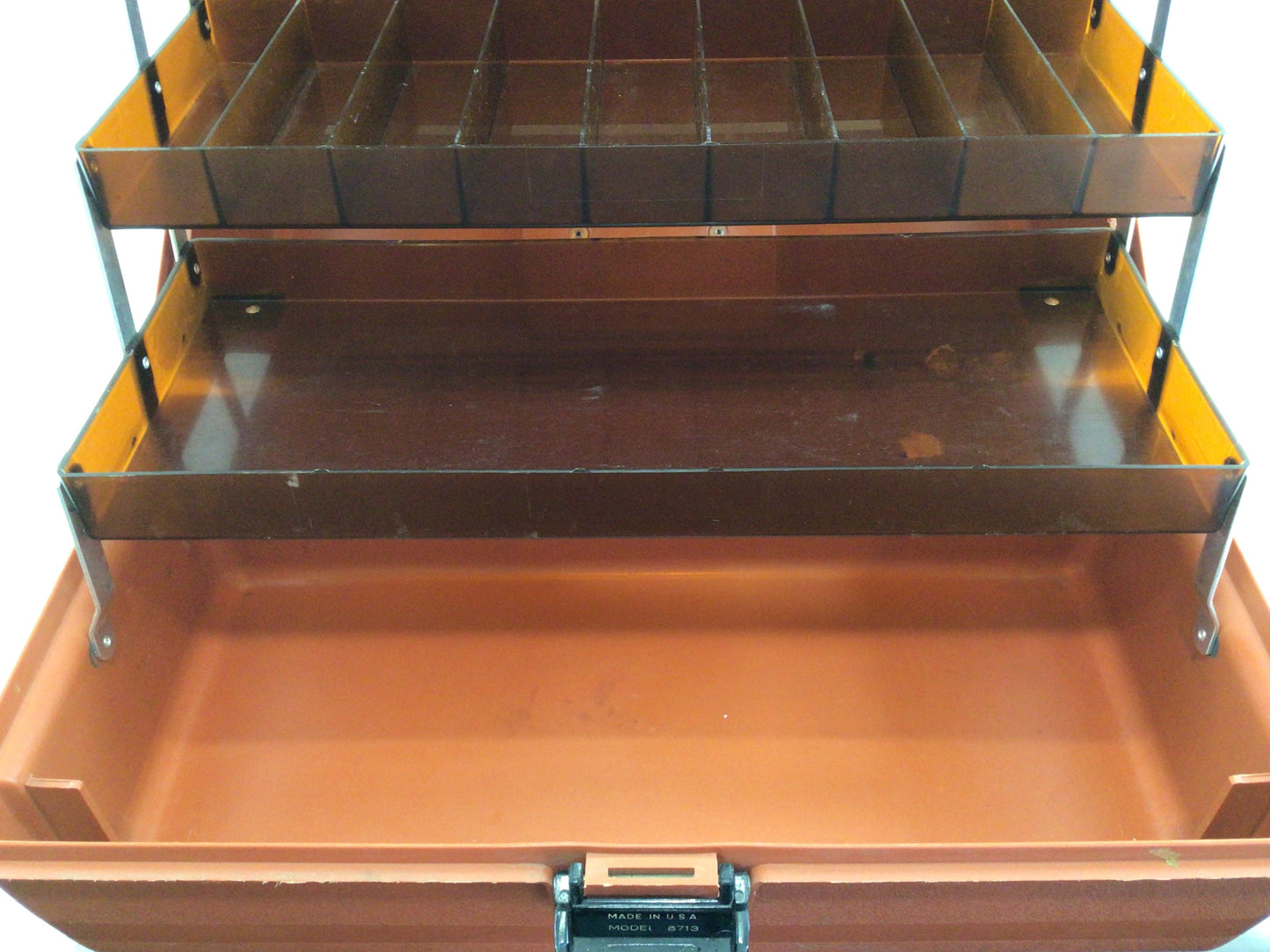 Art Supply Portable Storage Container Vlchek ArtBin Model 8713 Hard Plastic Quality Vintage Construction Box