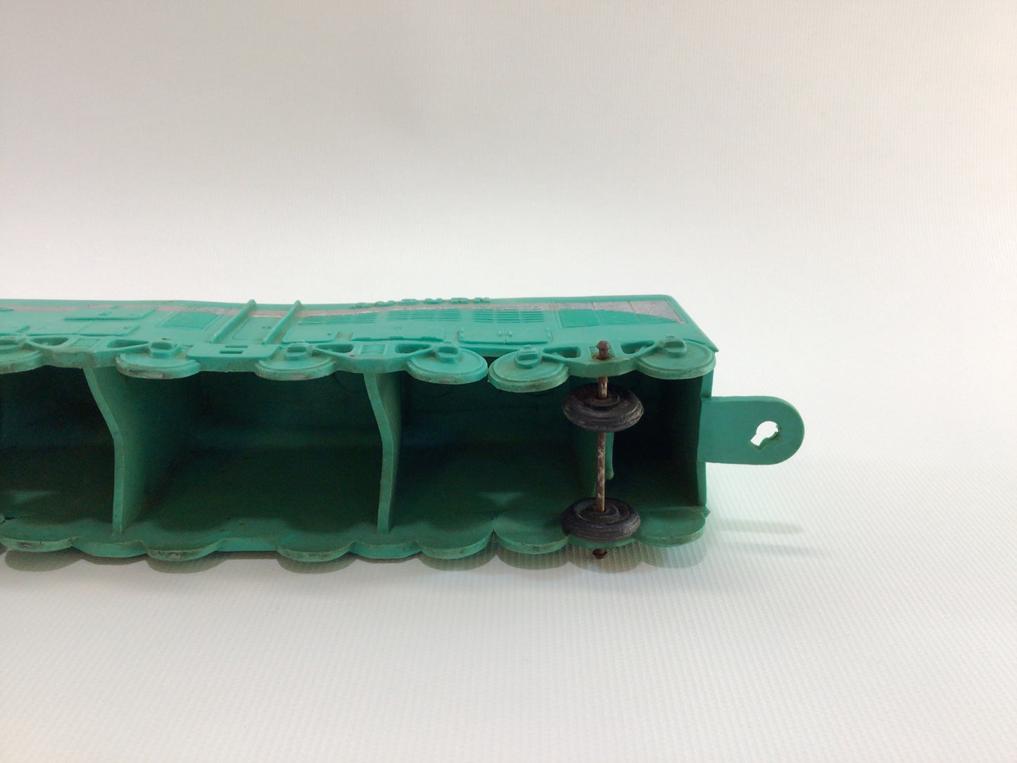 Art Deco City of Auburn 599 Locomotive Engine 1930s Auburn Rubber Company Vintage 10" Toy Diesel Railroad Engine