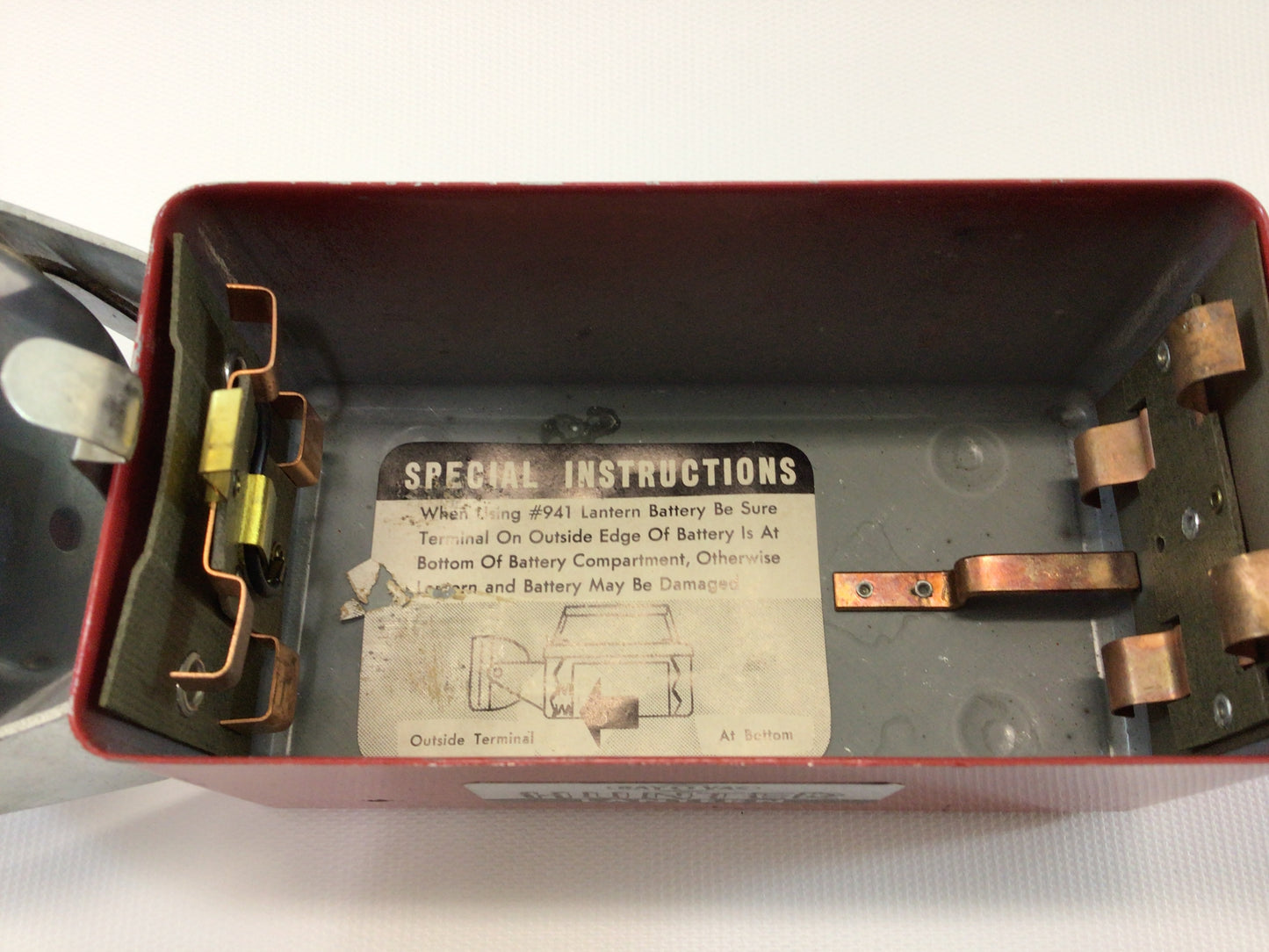 Ray O Vac Hunter Lantern Vintage Battery Operated Flashlight - Untested