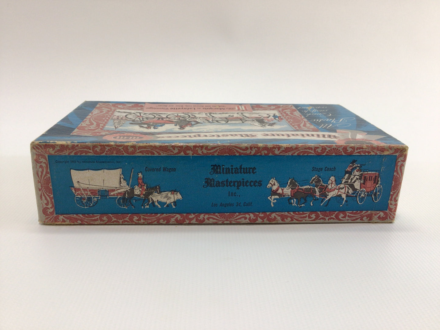 Miniature Masterpieces HO Scale Model Marquis de LaFayette Carriage Vintage Miniature Modeling Kit