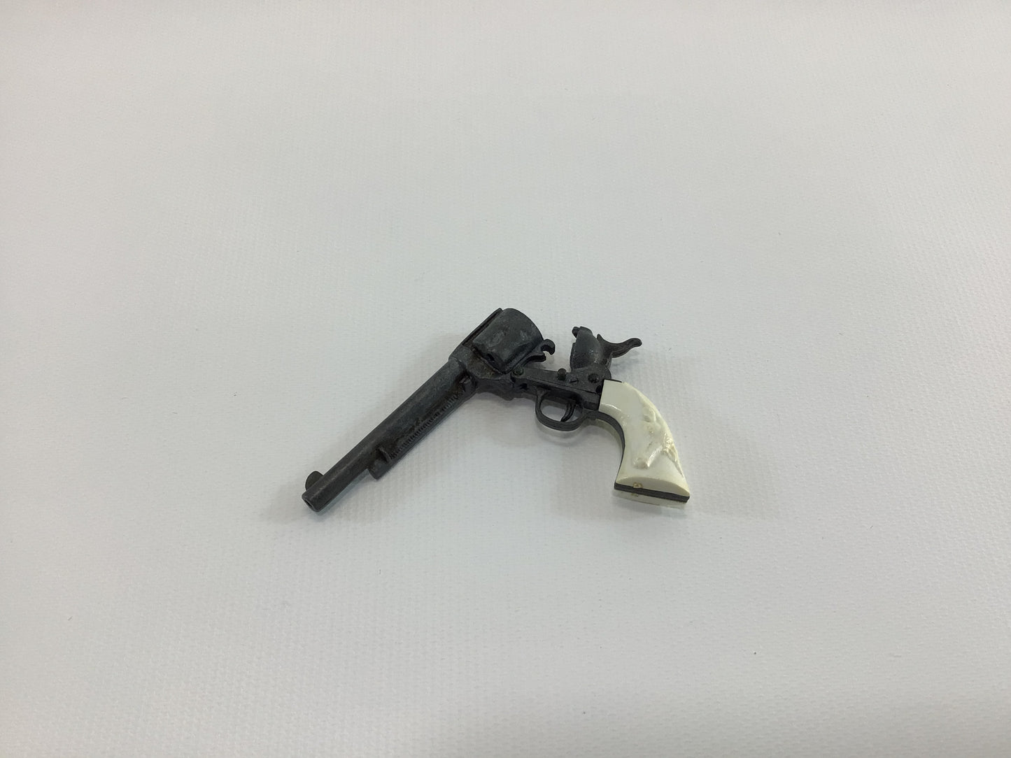 Longhorn Steer Handle Vintage Single Shot Action Toy Miniature Colt Revolver Cap Gun
