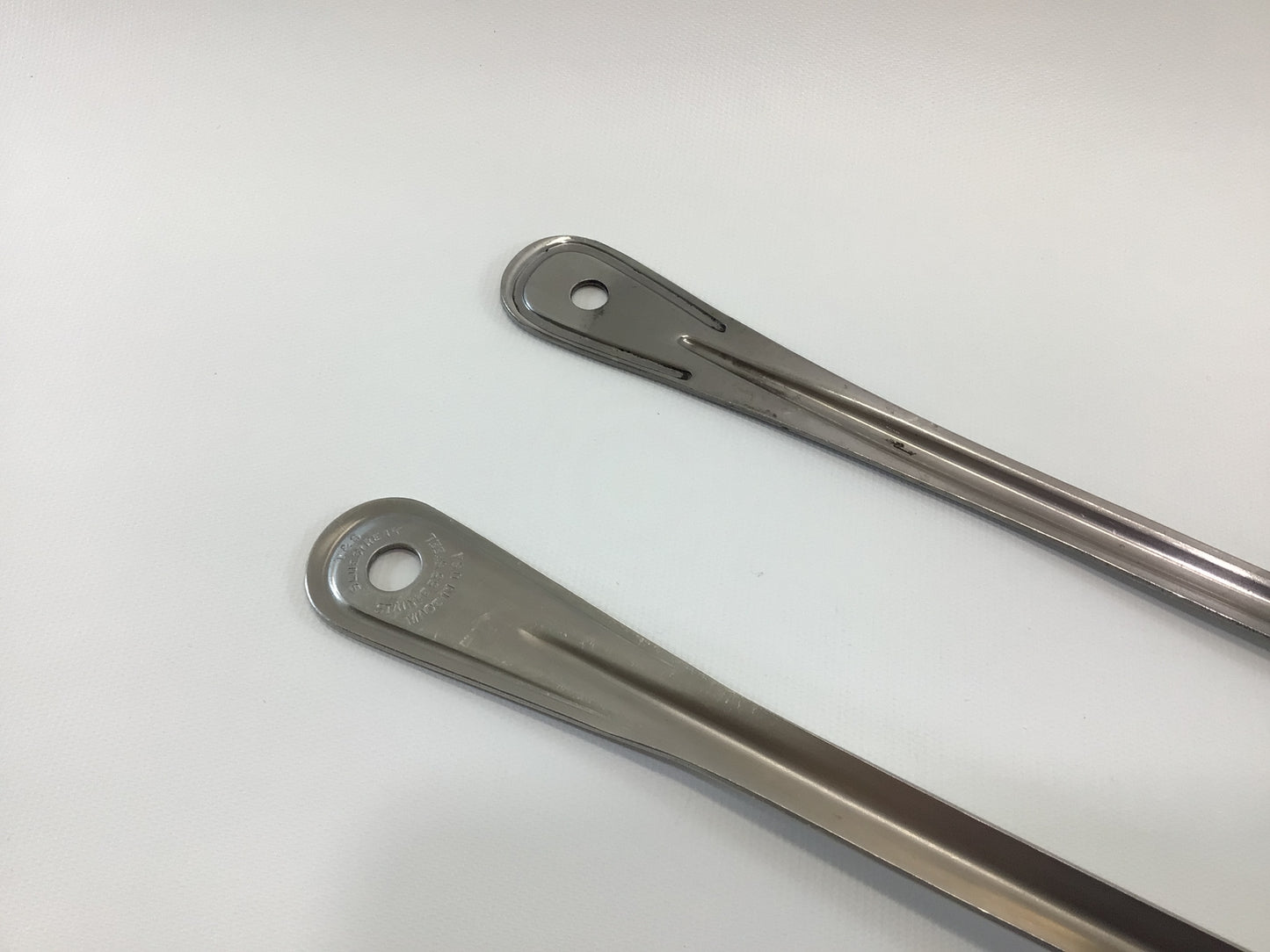Long Handle Slotted and Serving Spoon Commercial Restaurant Quality Stainless Steel Vollrath & TS Slimstreak