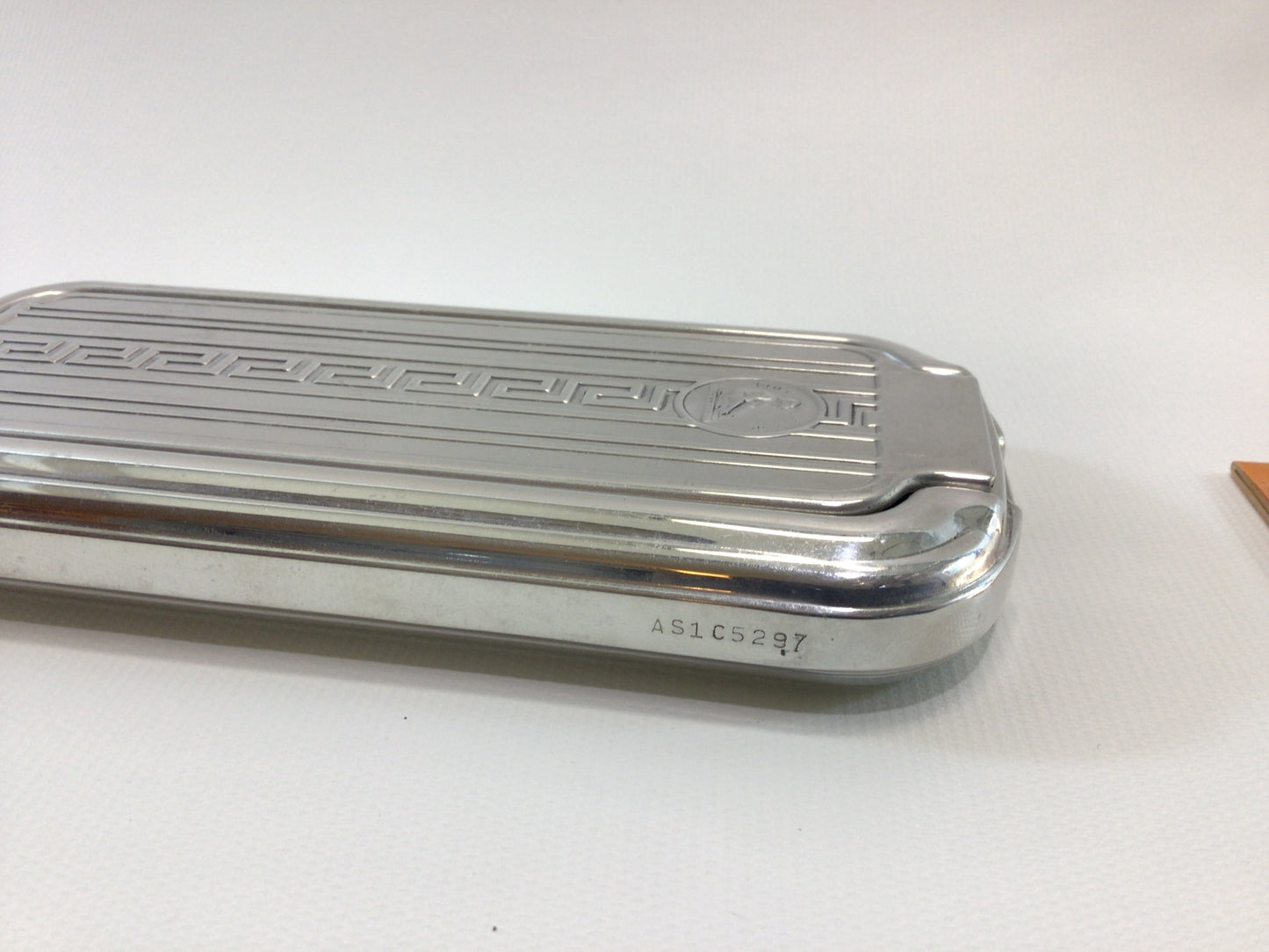 Rolls Razor Blade Stropper Antique Art Deco Nickel Chrome Finish Made in England