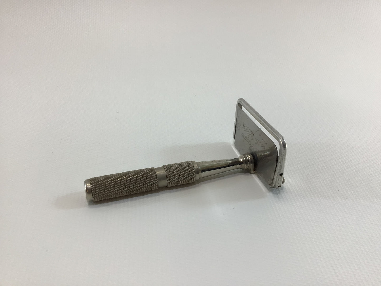 Rolls Safety Razor Antique Art Deco Nickel Chrome Finish Made in England