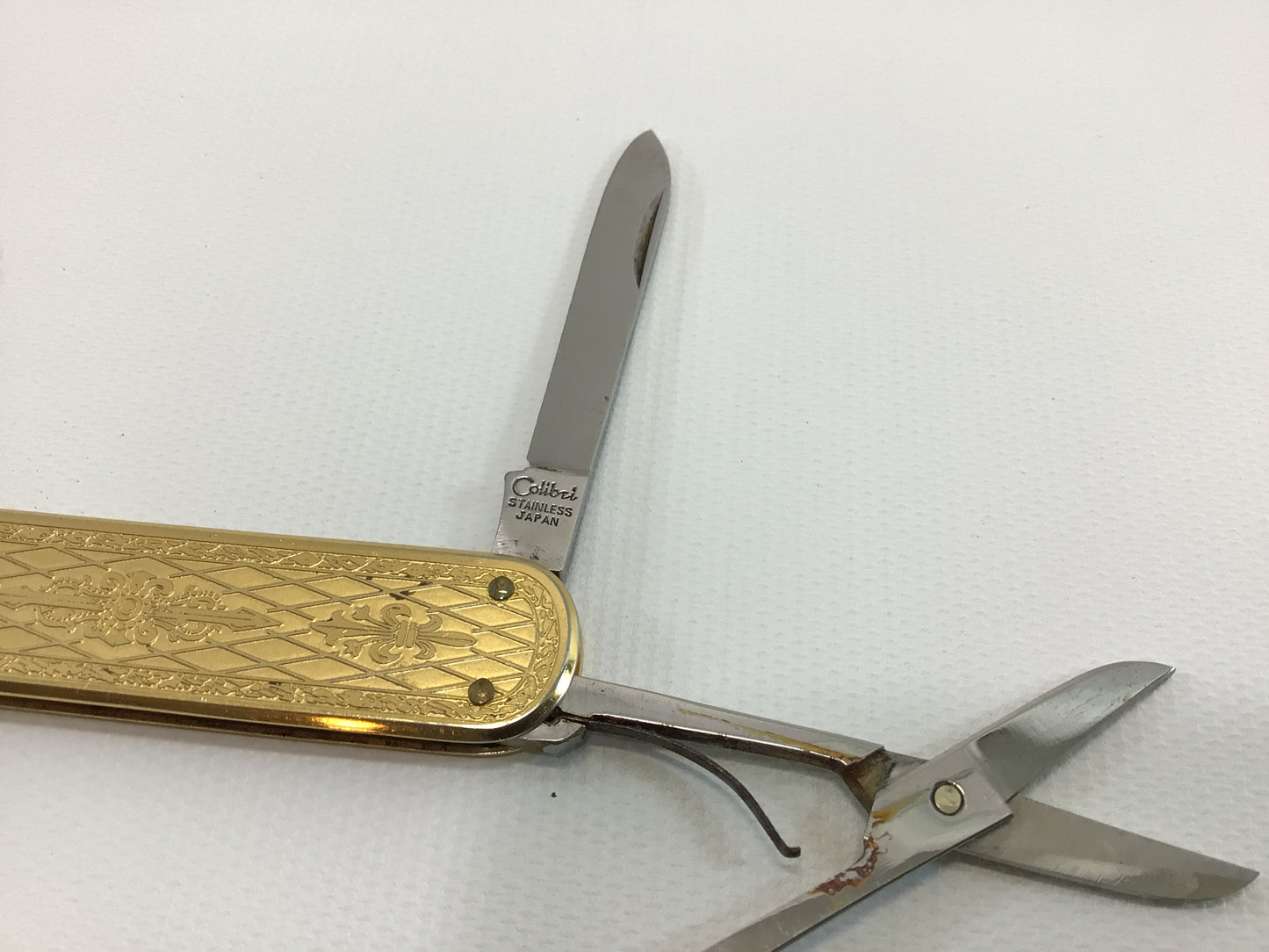 Colibri Watch Fob Gentleman's Knife Vintage Made in Japan Mid Century Men's Fashion Accessory