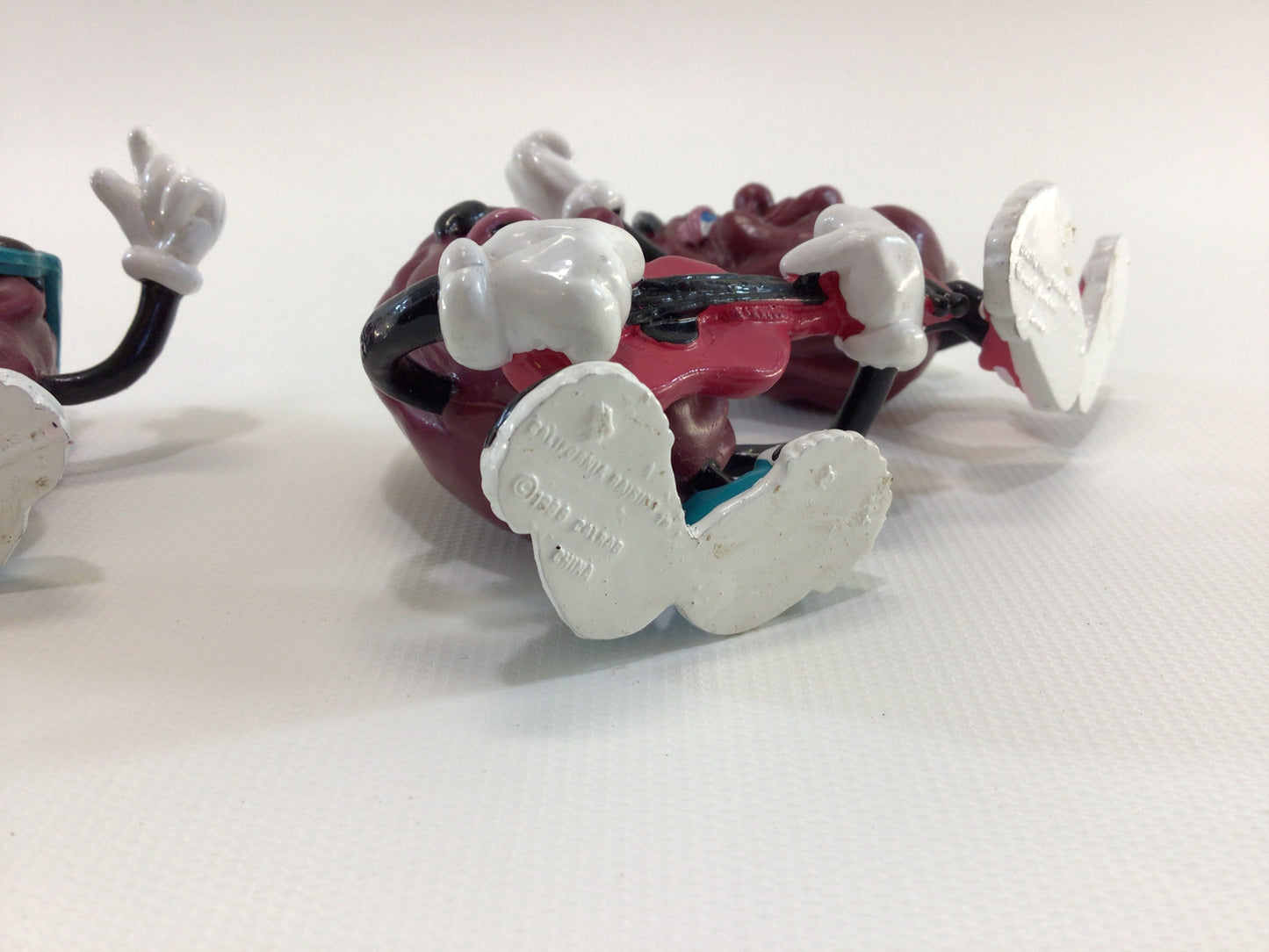 California Raisins Vintage 1988 Toy PVC Figurines