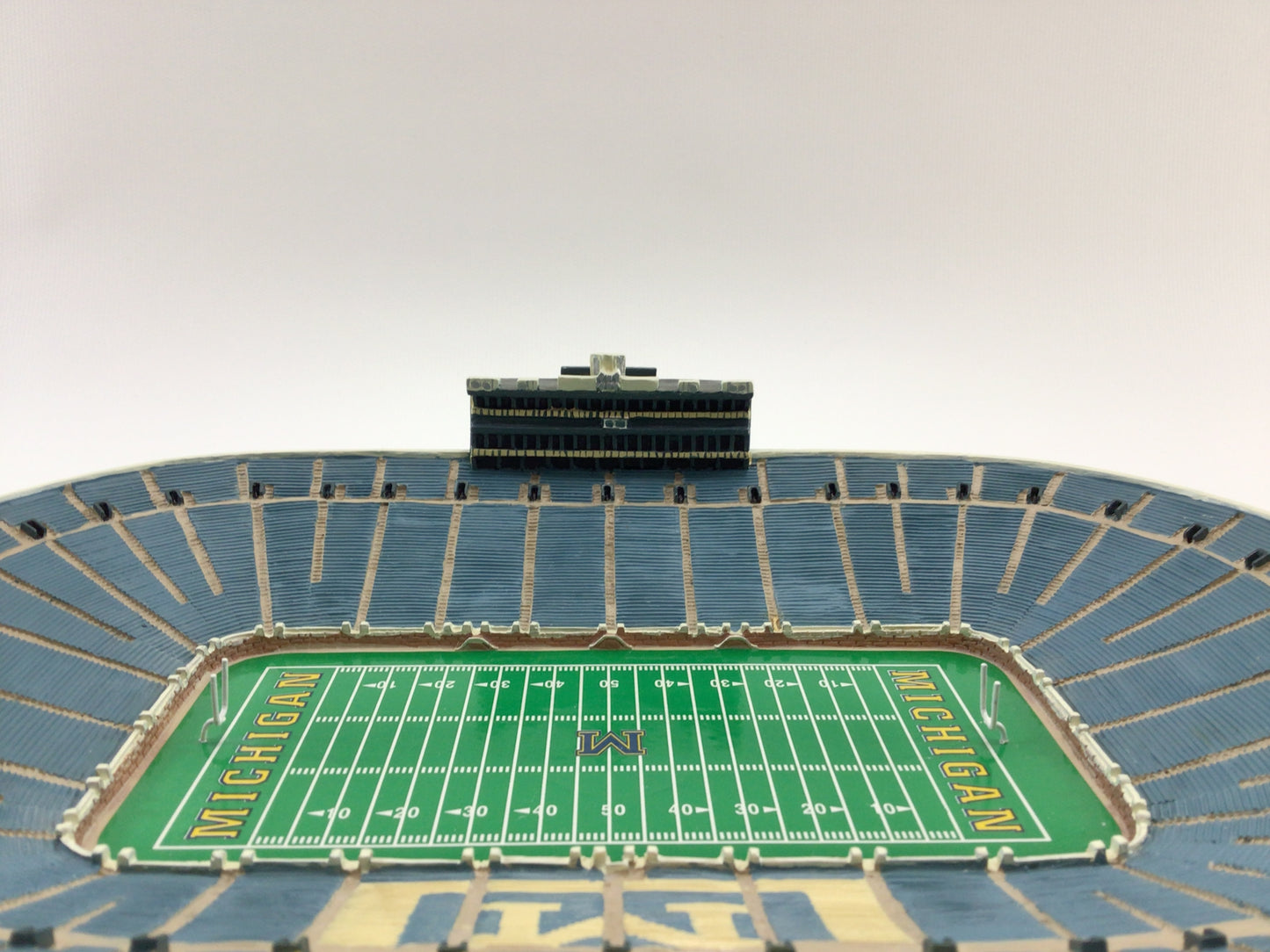 Big House University of Michigan Football Stadium Vintage 2000 Collegiate Collectibles Miniature Resin Field Replica