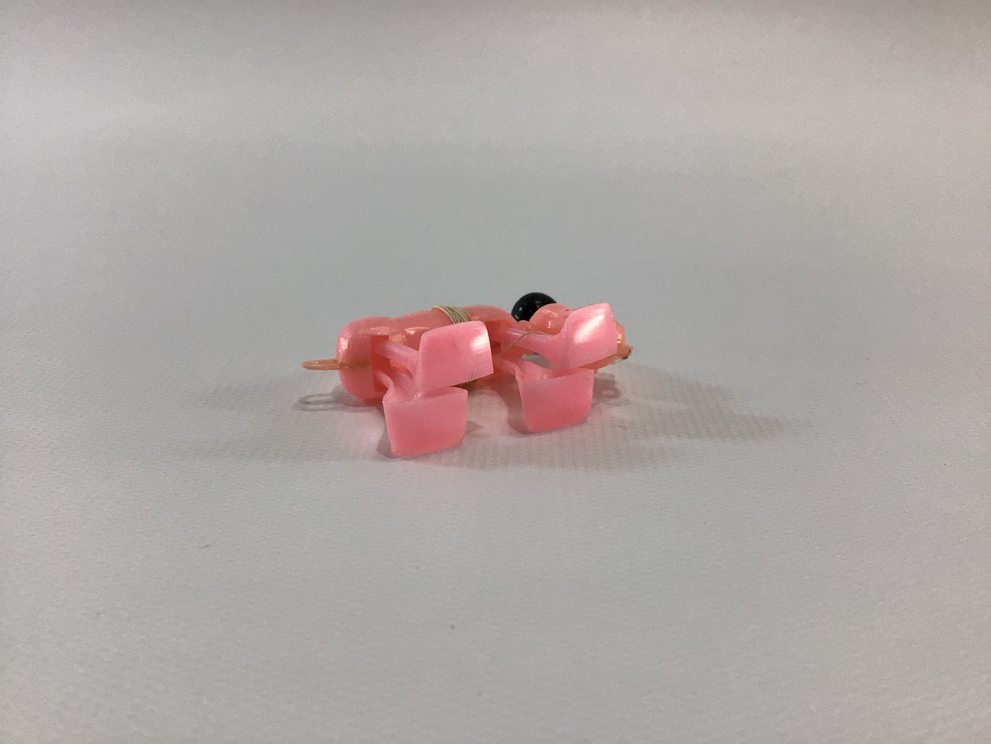 Pink Space Walking Dog No 818 Ramp Walker Kitschy Vintage Dime Store Miniature Toy Party Favor