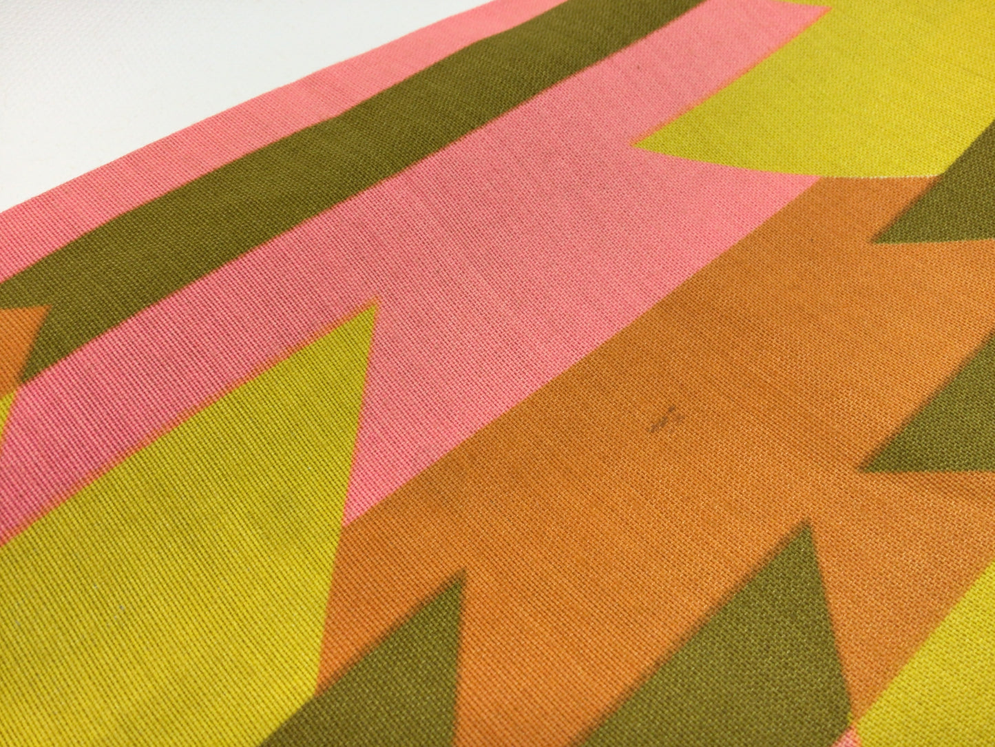 Retro 80s Southwestern Pattern Vintage Pinch Pleat Drapes 40 x 82 Inch Pair of Panels