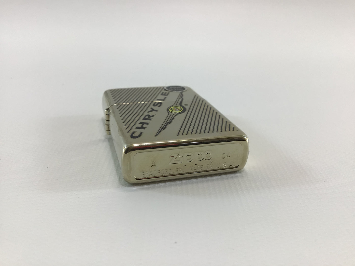 Chrysler Logo Vintage 2004 Zippo Windproof Cigarette Lighter