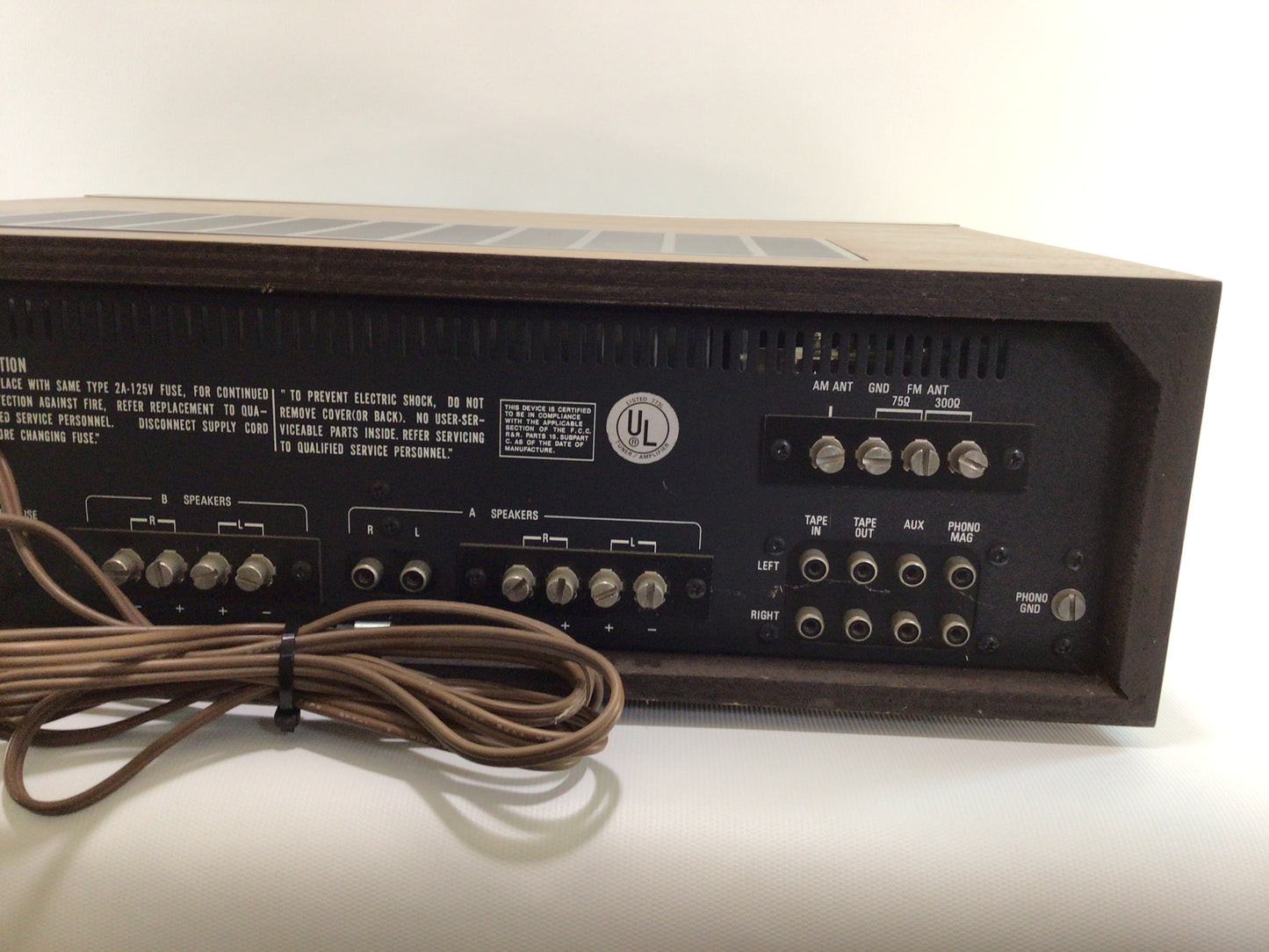 Realistic High Fidelity 82 Watt Stereo Receiver Model STA-80 Vintage 1970s Radio Shack Electronics Component