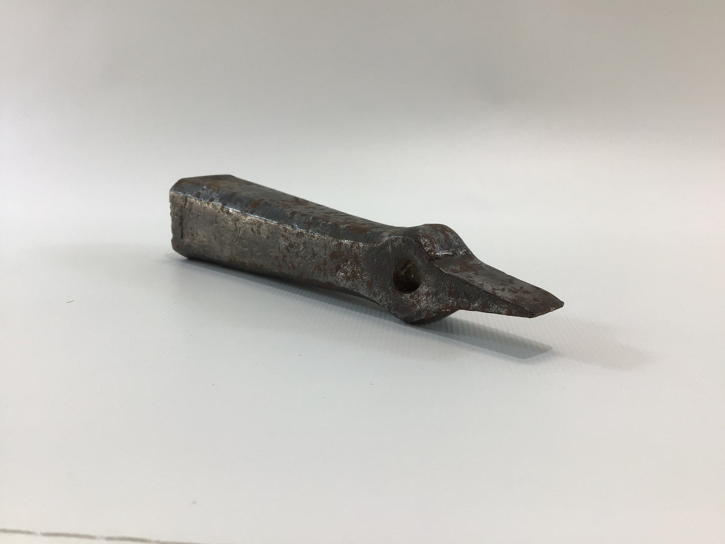 Blacksmith Hot Chisel Cut-Off Anvil Antique Rustic Primitive Iron Forge Hand Tool