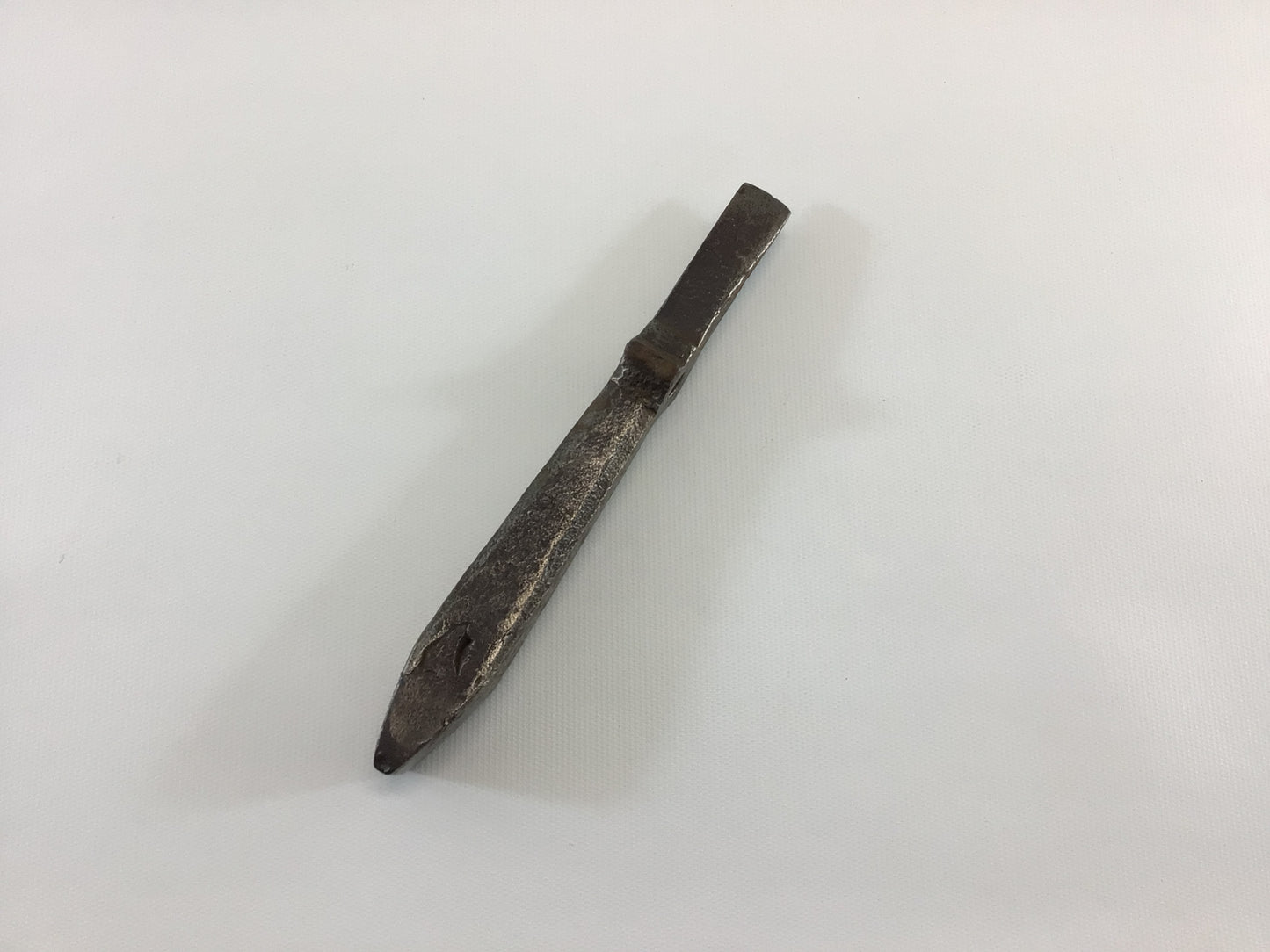 Blacksmith Hot Chisel Double Ended Cut-Off Anvil Antique Rustic Primitive Iron Forge Hand Tool