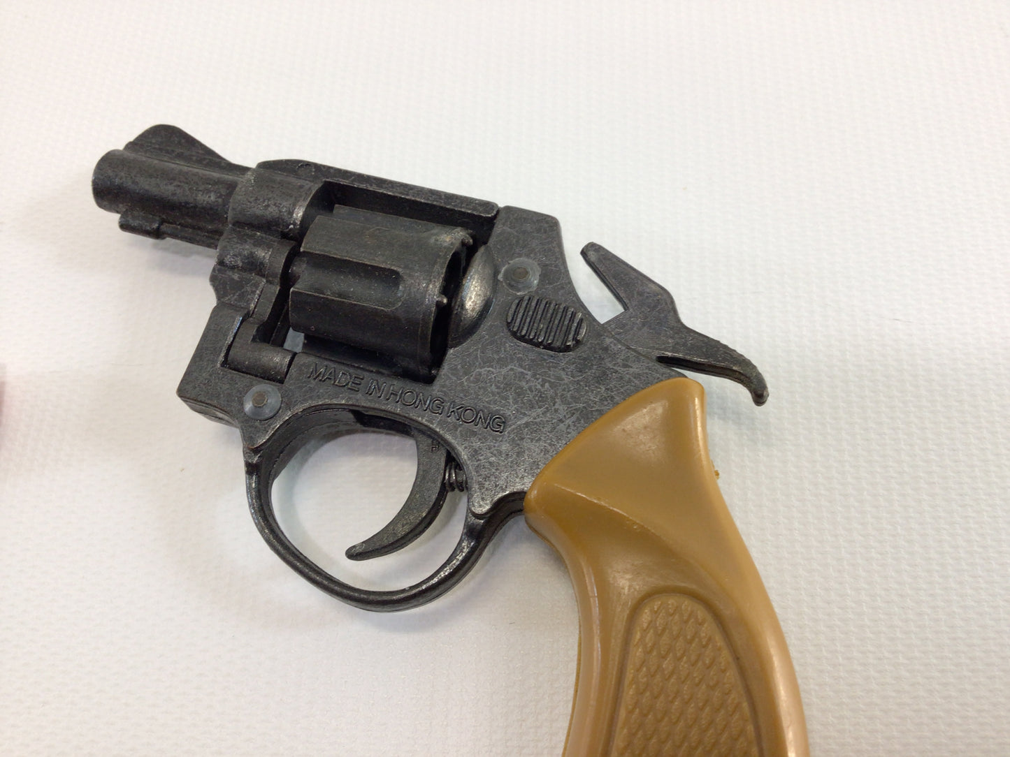 Victory Made in Hong Kong Snub Nose Revolver Vintage Toy Mini Cap Gun