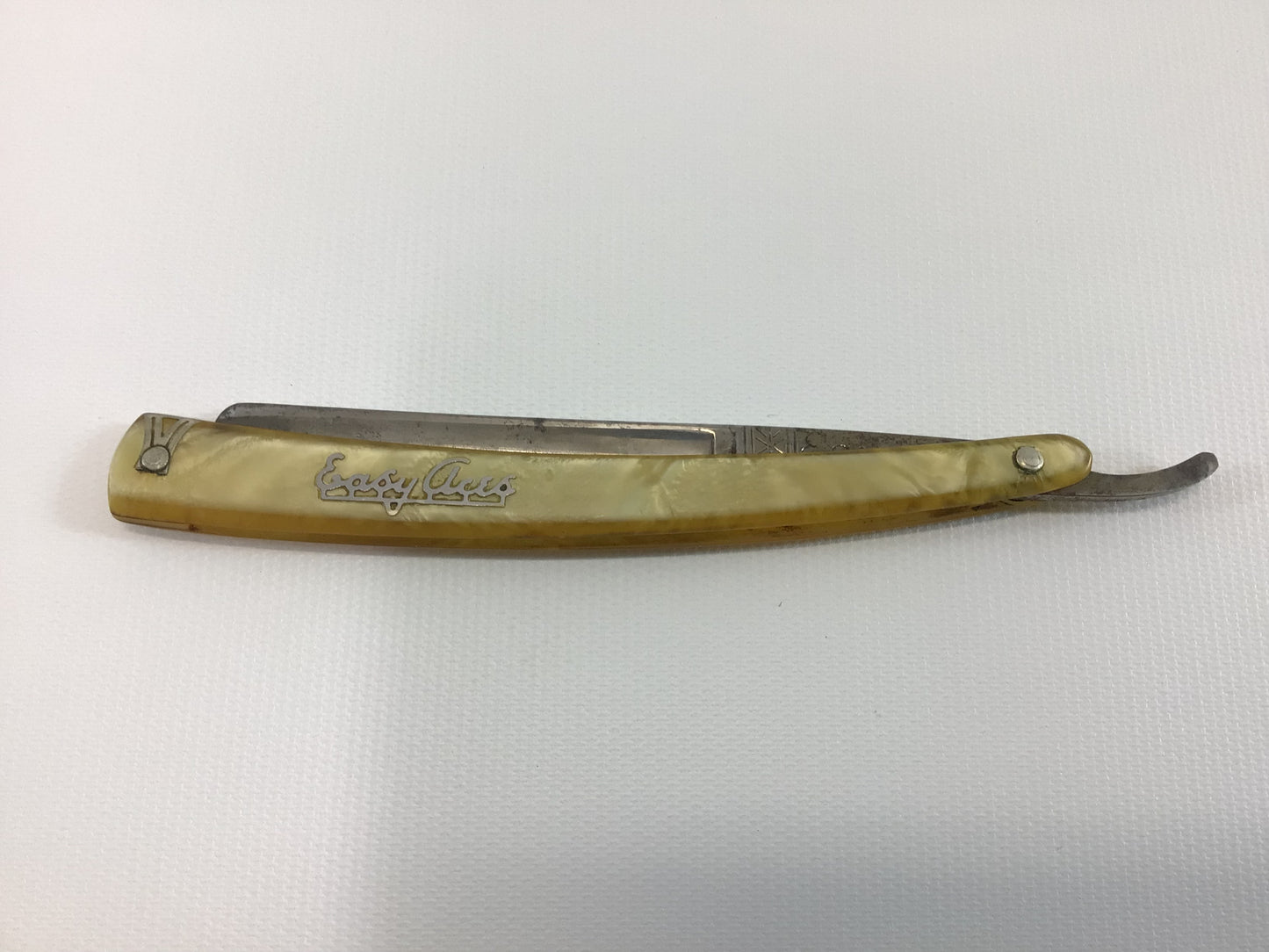 Easy Ace Straight Razor Vintage Art Deco Shaving Blade Genco Bradford PA