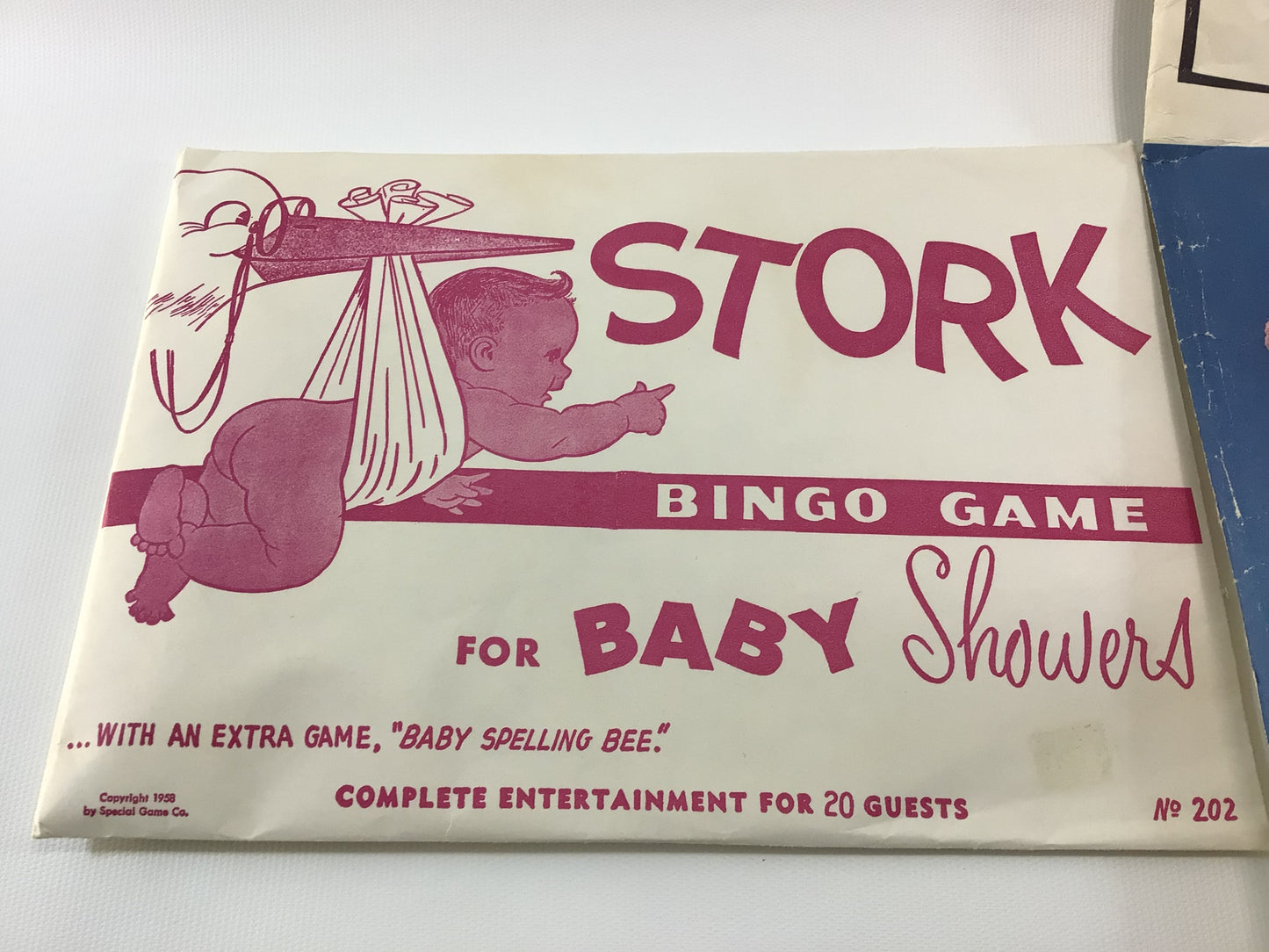 Baby Shower Party Supplies Vintage 1970s Ephemera Scrapbooking Kit Mixed Media Supplies