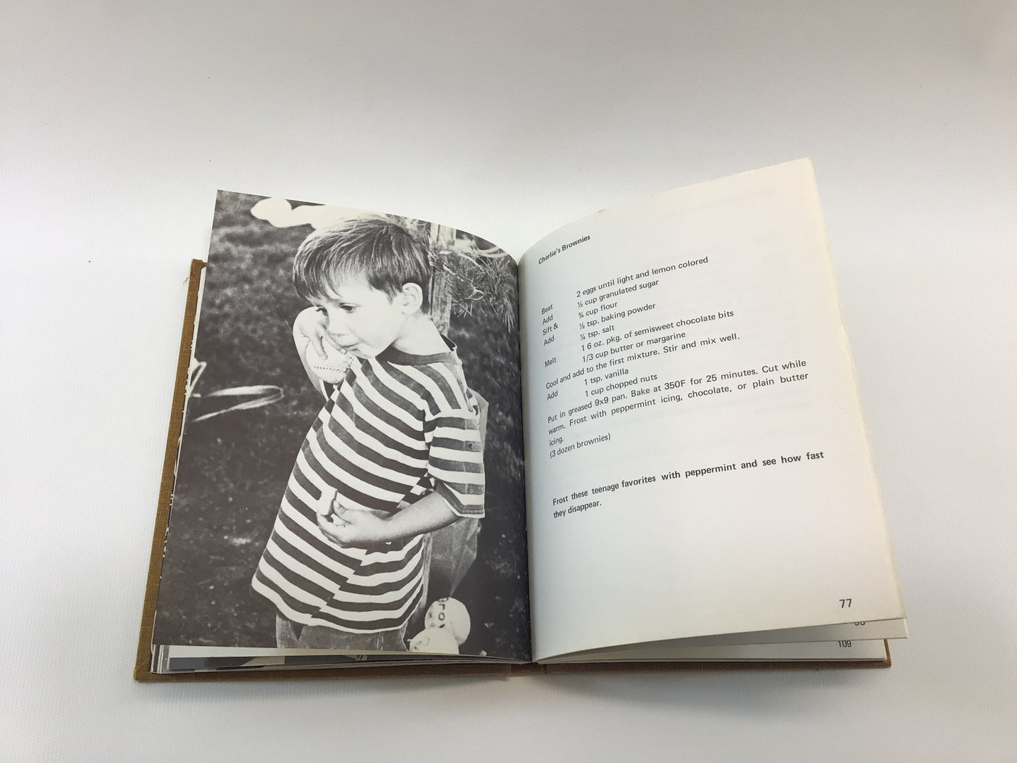 Vintage Cookie Cookbook Hardcover Recipes Cookie Originale Has Recipes and Great 1960's Photographs
