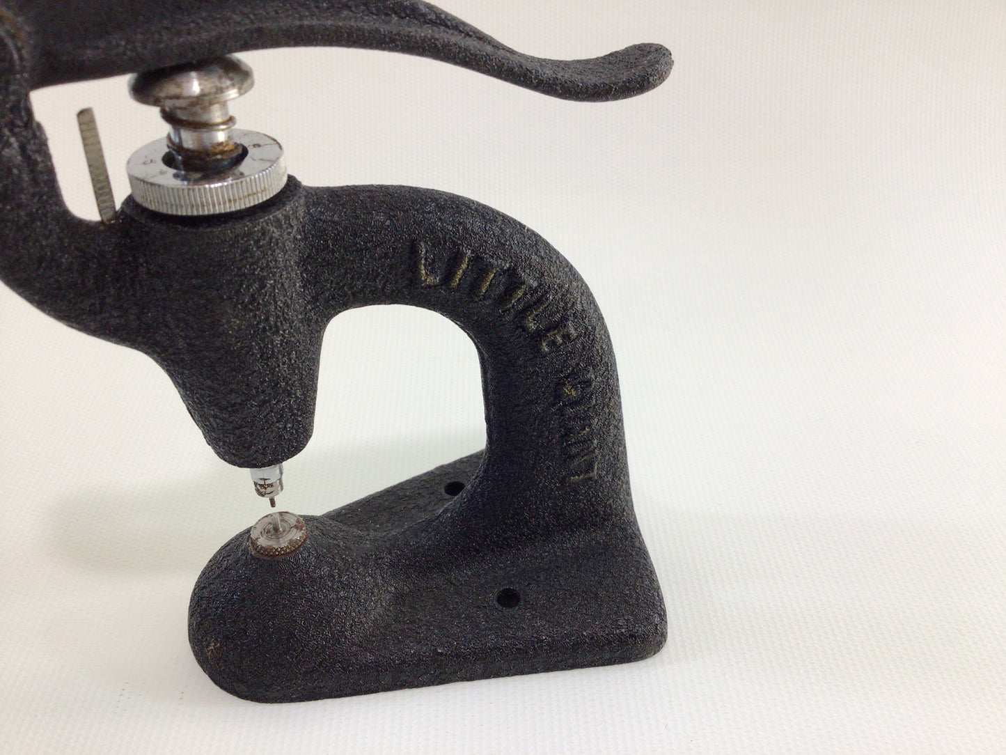 CE Marshall Little Giant Stacking Tool Antique Watchmaker Jeweler Setting Press