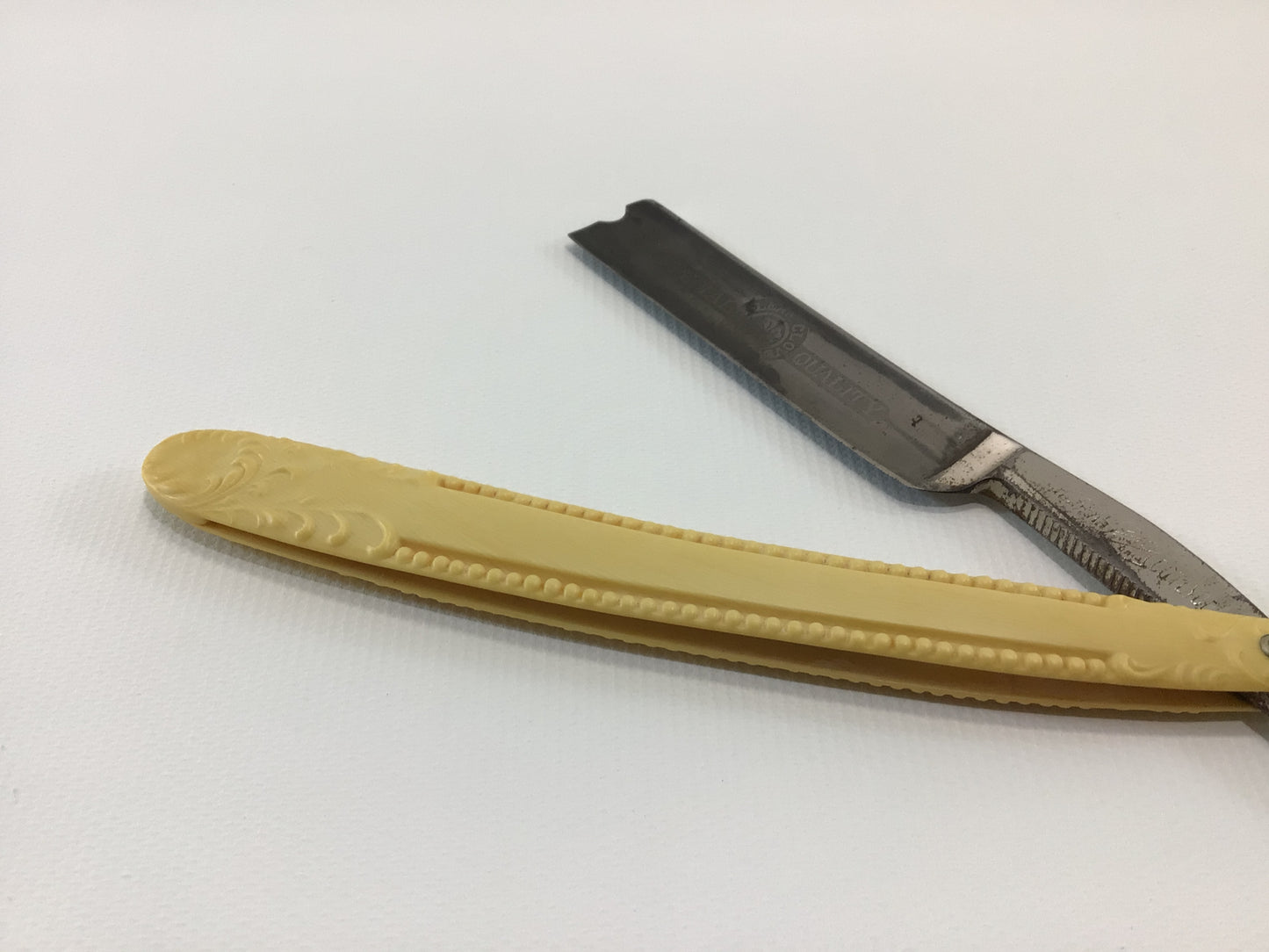 Antique Straight Razor Four Leaf Clover Special Quality Croghan Cutlery Company