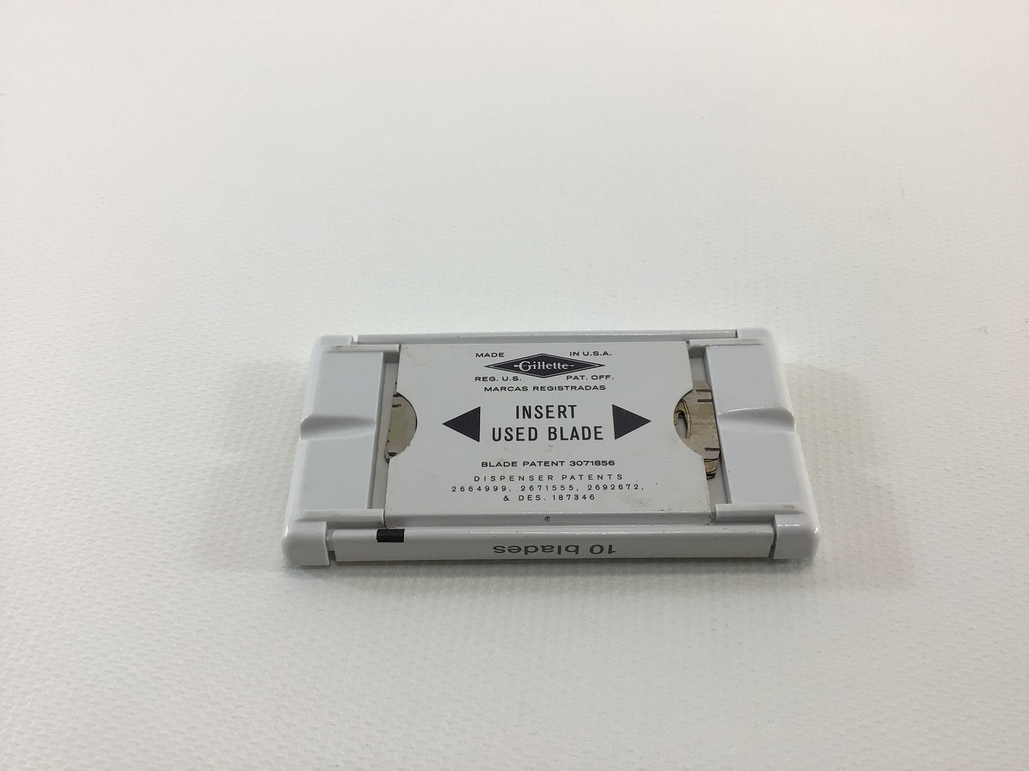 Gillette O3 Super Speed TTO 1960 Safety Razor and Blades