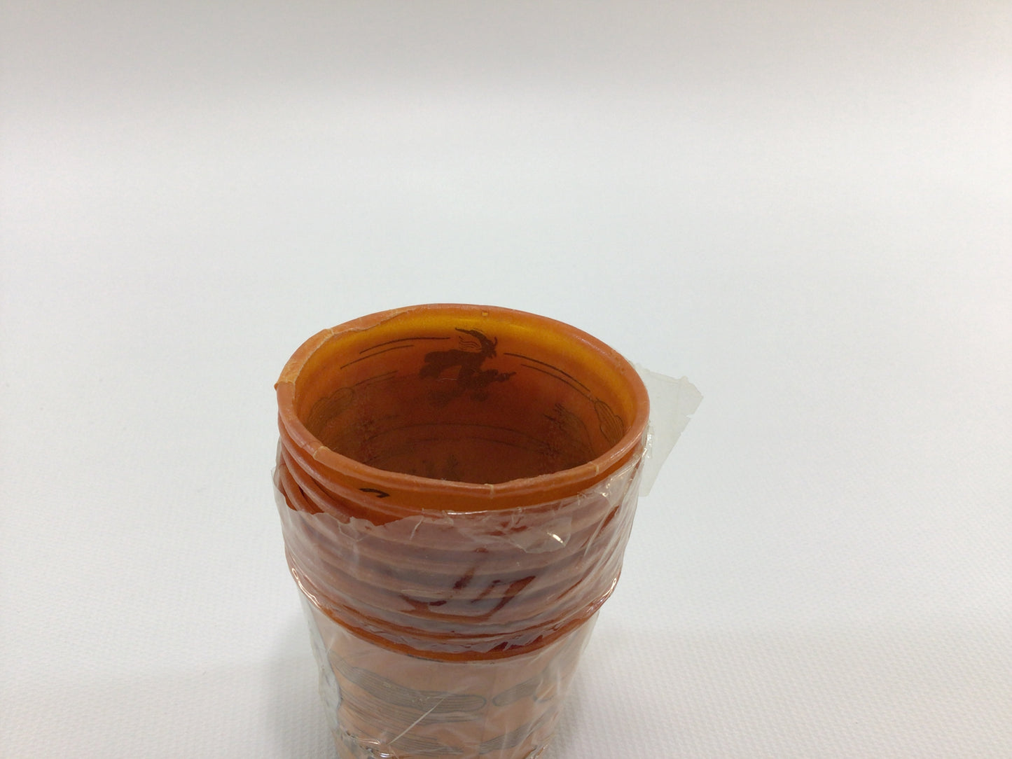 Halloween Dixie Cups Flying Witch Nut Cup Vintage Holiday Ephemera