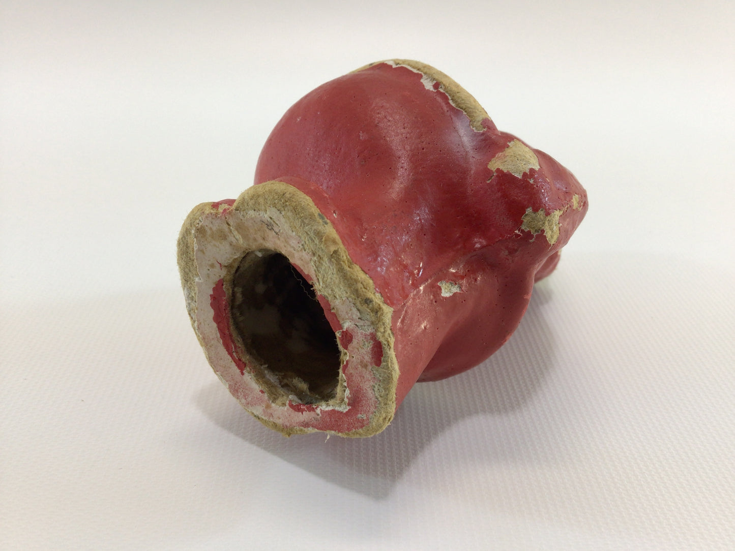 Paper Mache 4" Santa Claus Toy Antique Christmas Holiday Decor