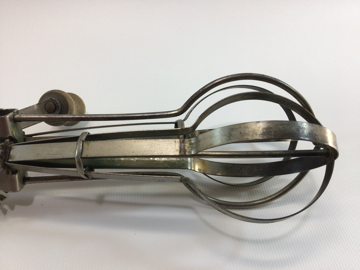 Wooden Handle Egg Beater Ladd Beater No. 4 Antique Country Kitchen Farmhouse Decor