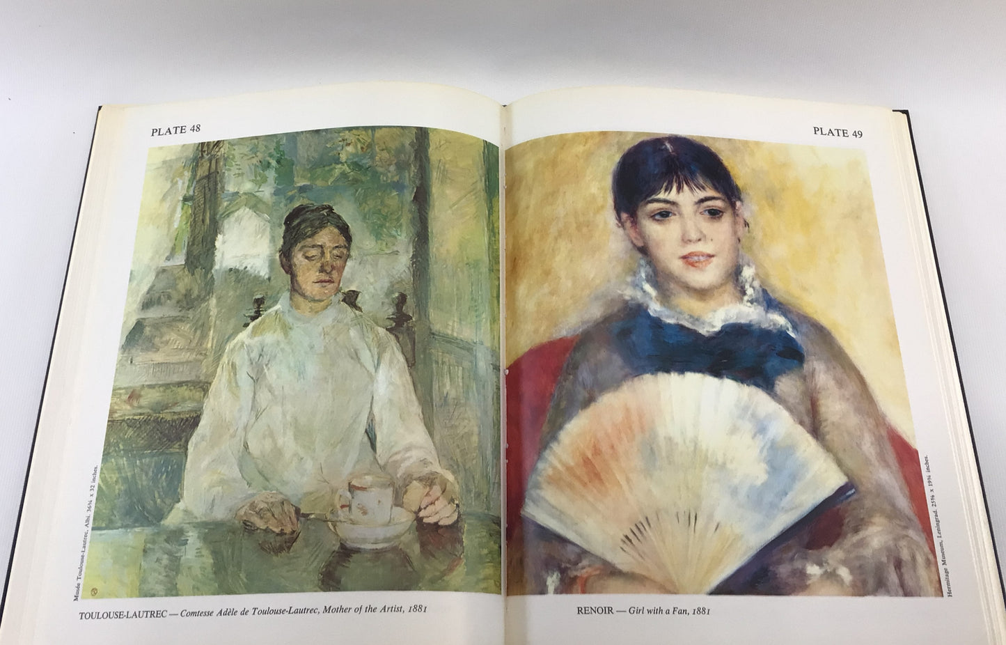 Art Book Jaffe The World of the Impressionists Hardcover Color Illustrated Copyright 1969