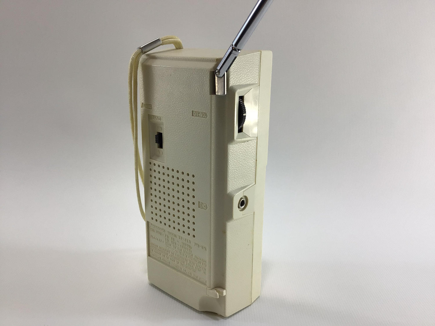 Panasonic Solid State Transistor AM FM Radio Model RF 513 Made in Japan Vintage Portable Audio Electronics Gadget - Not Working Parts Repair