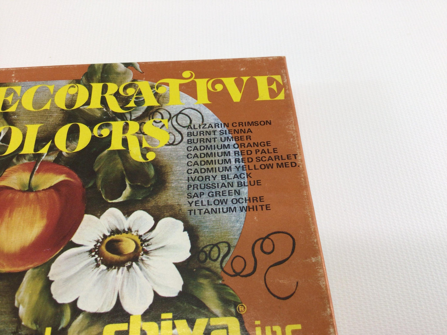 Oil Paint Shiva Priscilla's Tole & Decorative 12 Color set No 109 Vintage Artist Supply .34 fl oz Tubes