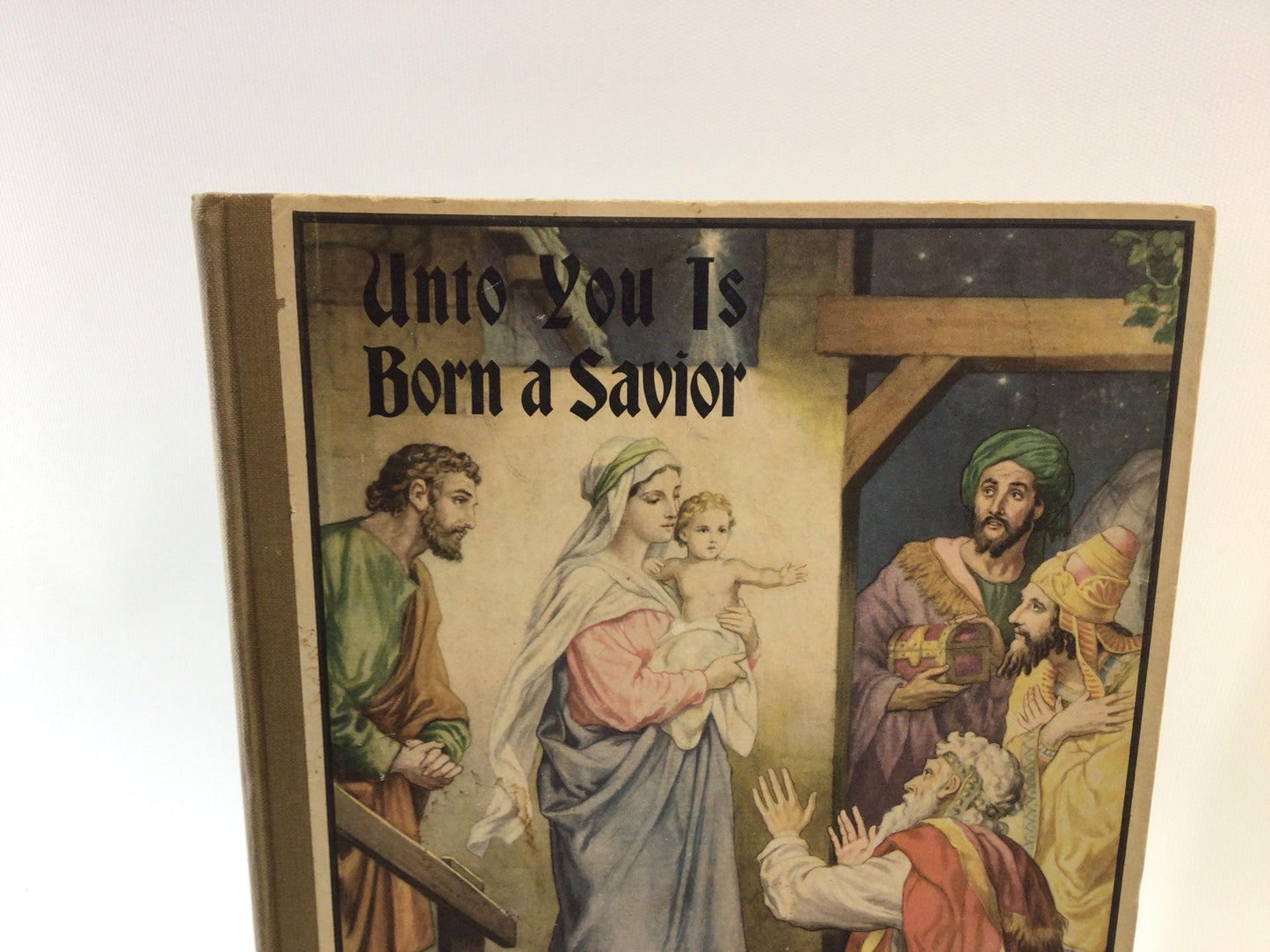 Antique Children's Bible Stories Books Color Illustrated Victorian Graphics